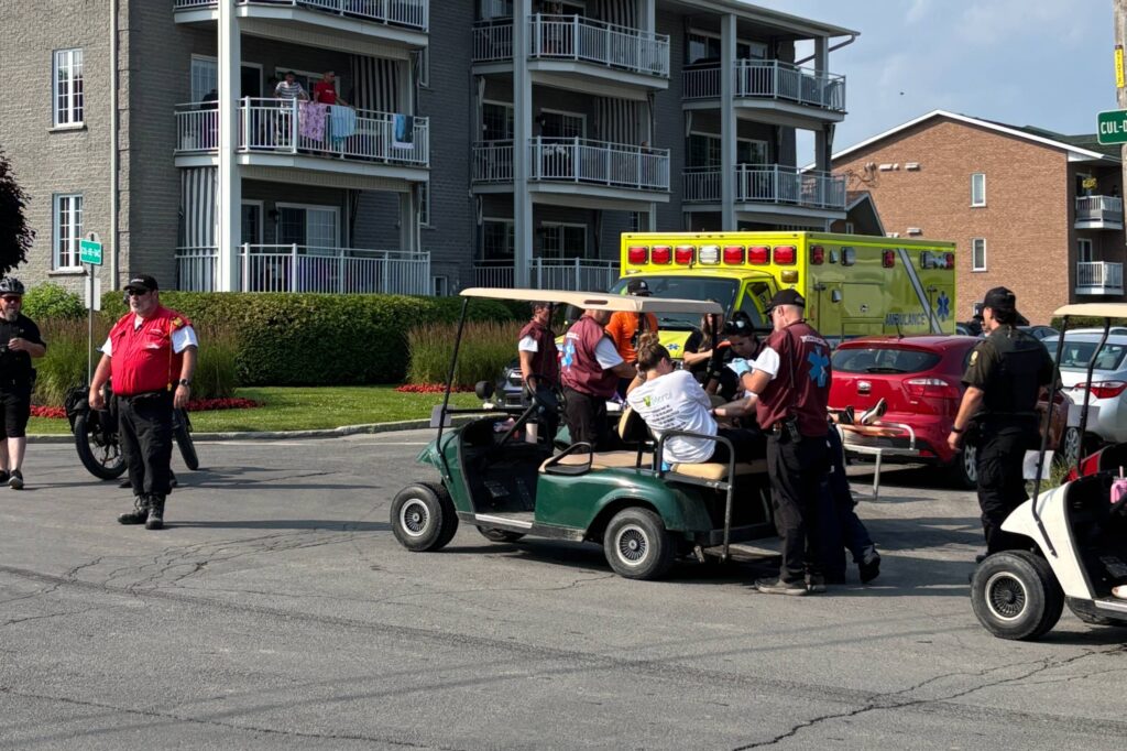 Valleyfield : collision entre une régate pour enfants et deux personnes