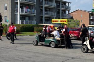 Valleyfield : collision entre une régate pour enfants et deux personnes