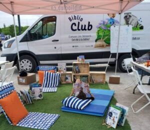 La BiblioCaravane s&rsquo;arrêtera aux Régates