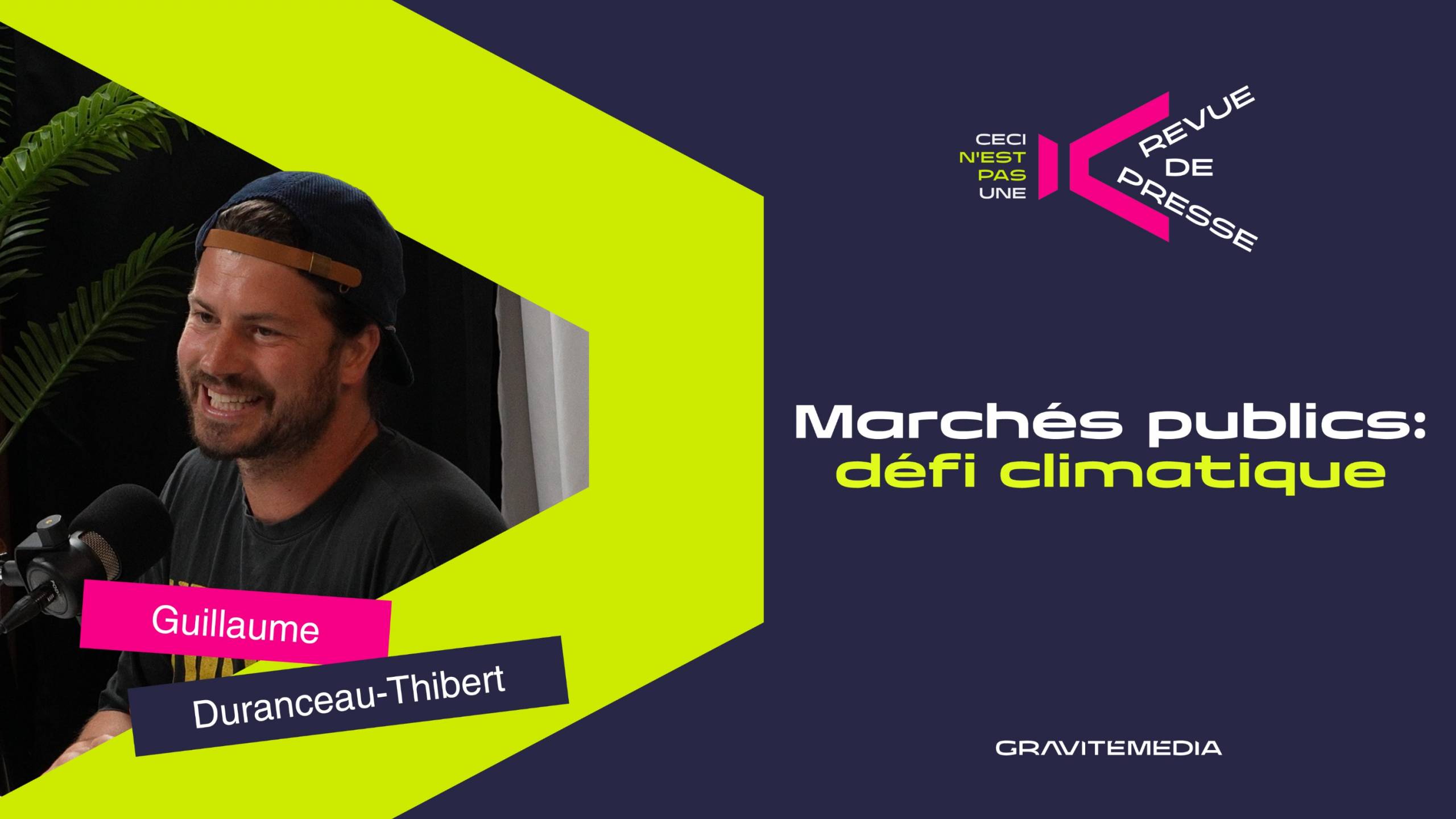 Marchés publics: achat local et défi climatique