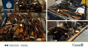 Saisie d&rsquo;armes à feu à Saint-Anicet