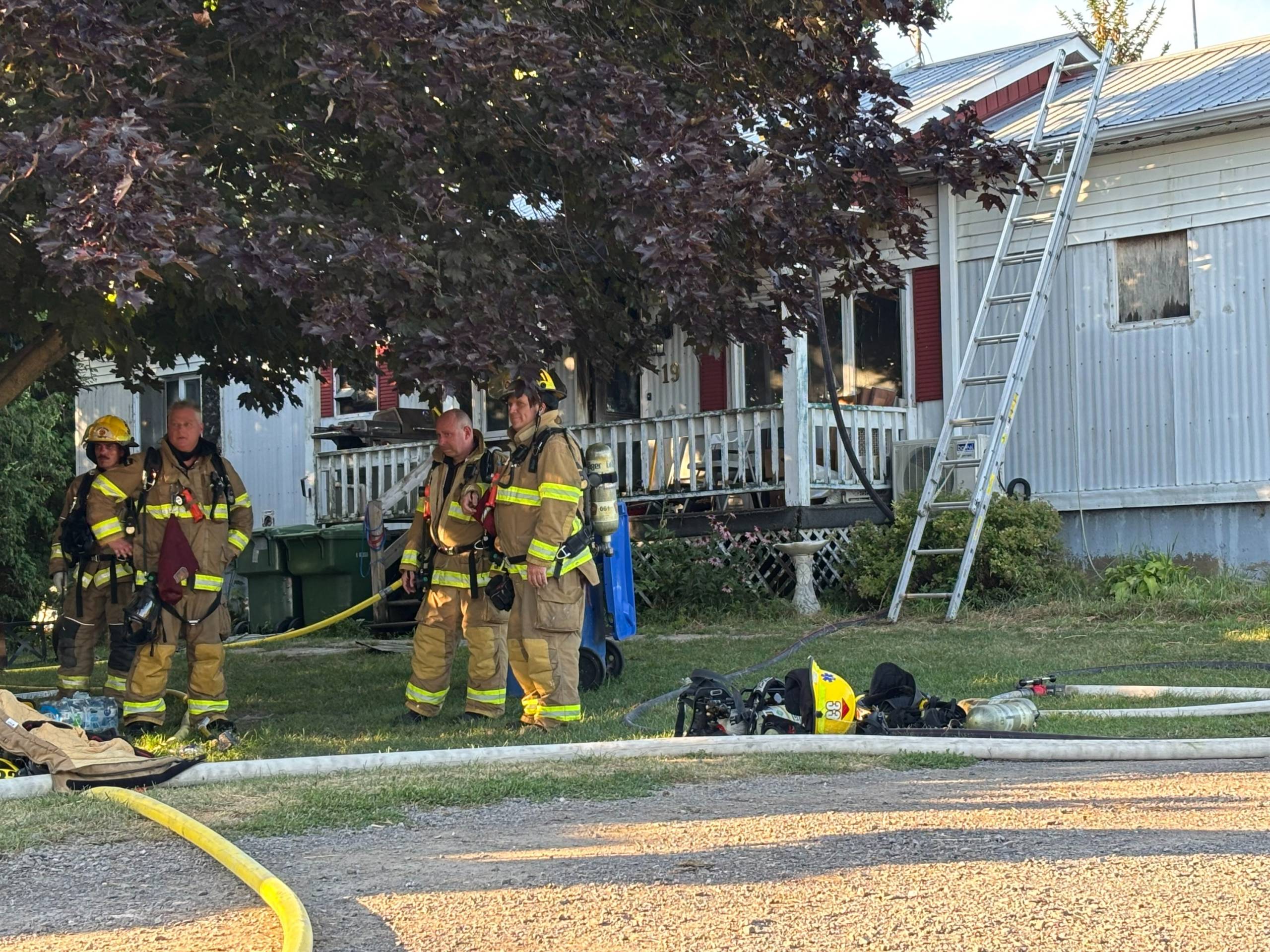 De sérieux dommages à une résidence de la montée Seigneuriale