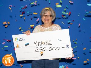 Une Montérégienne s’enrichit de 250 000$