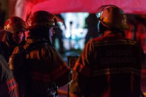 Une vingtaine de pompiers mobilisés pour un incendie à Huntingdon