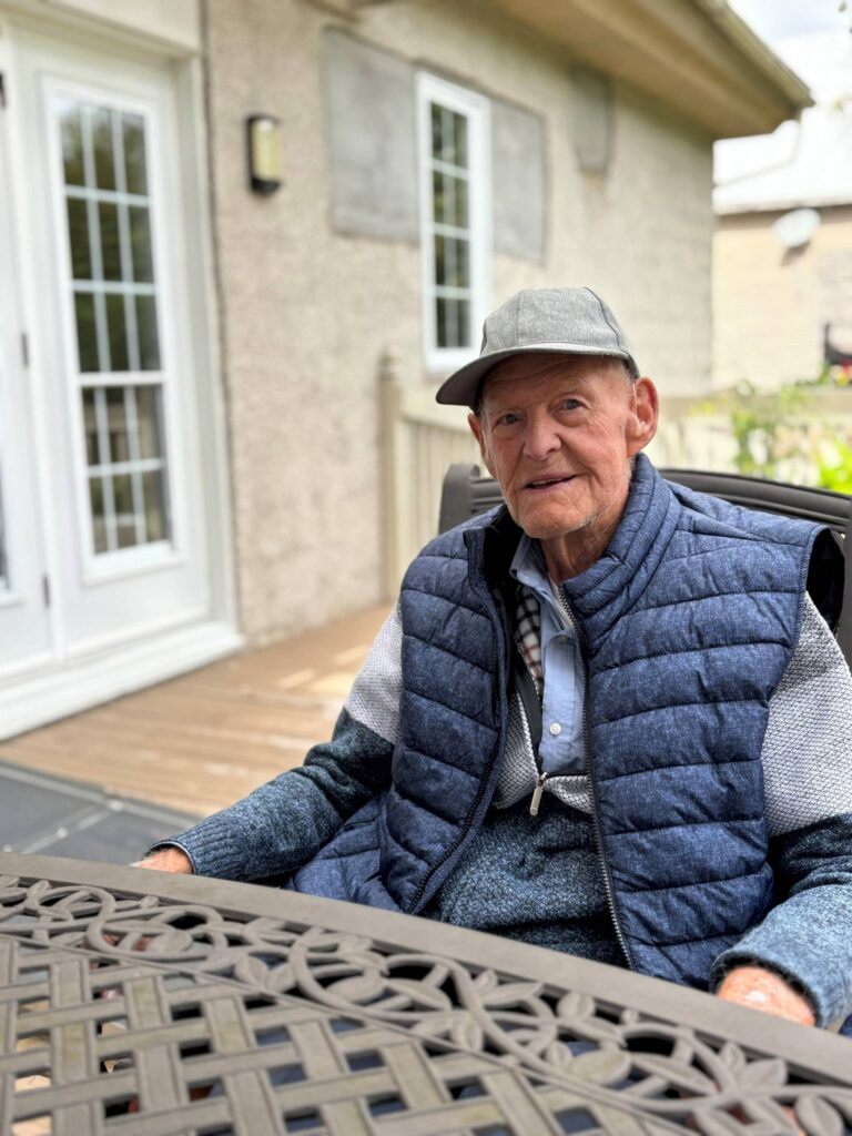 Saint-Polycarpe: à 100 ans, Rémi Gauthier vit un jour à la fois