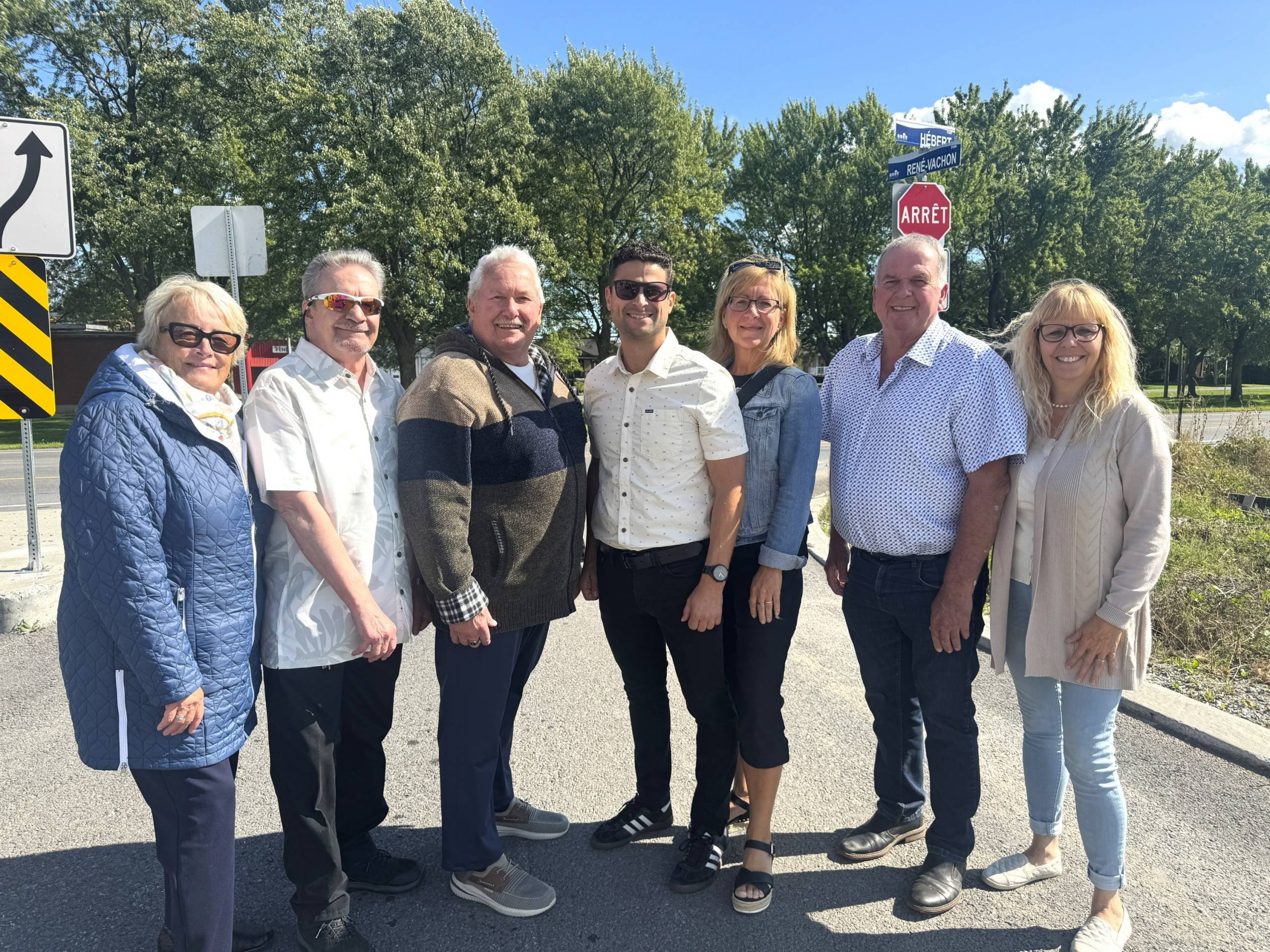 Une nouvelle rue en mémoire de René Vachon