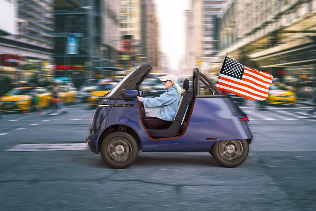 La Microlino bientôt en vente aux États-Unis ?