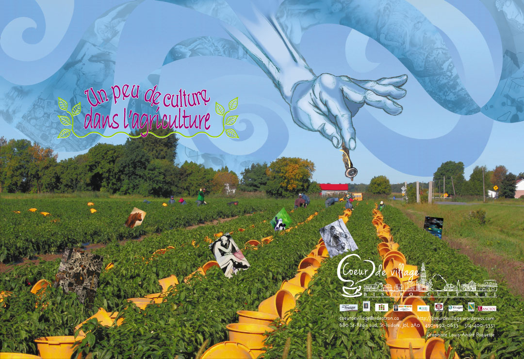 Des œuvres qui combinent la culture et l’agriculture