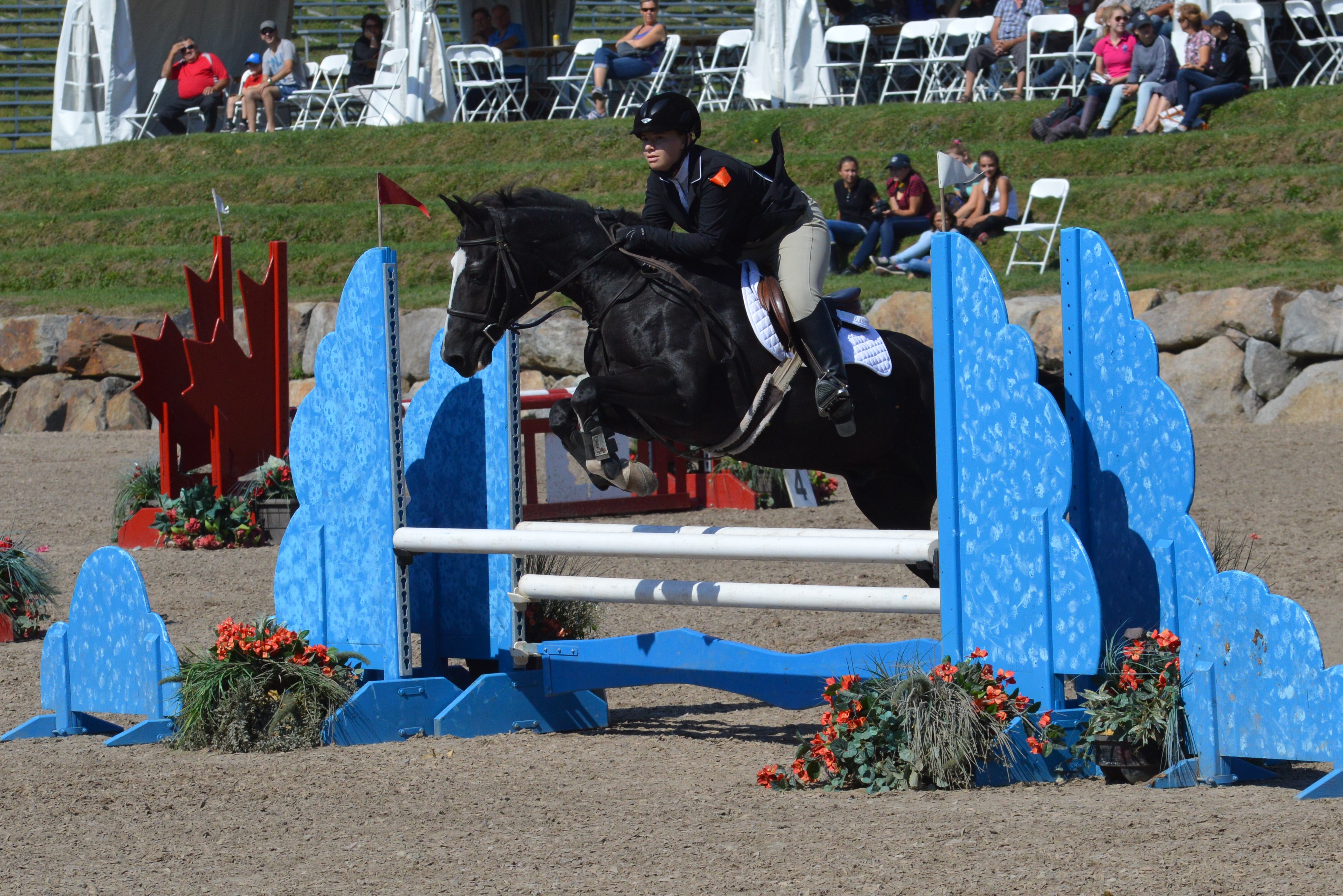 Une cavalière de Valleyfield termine la saison avec le sourire