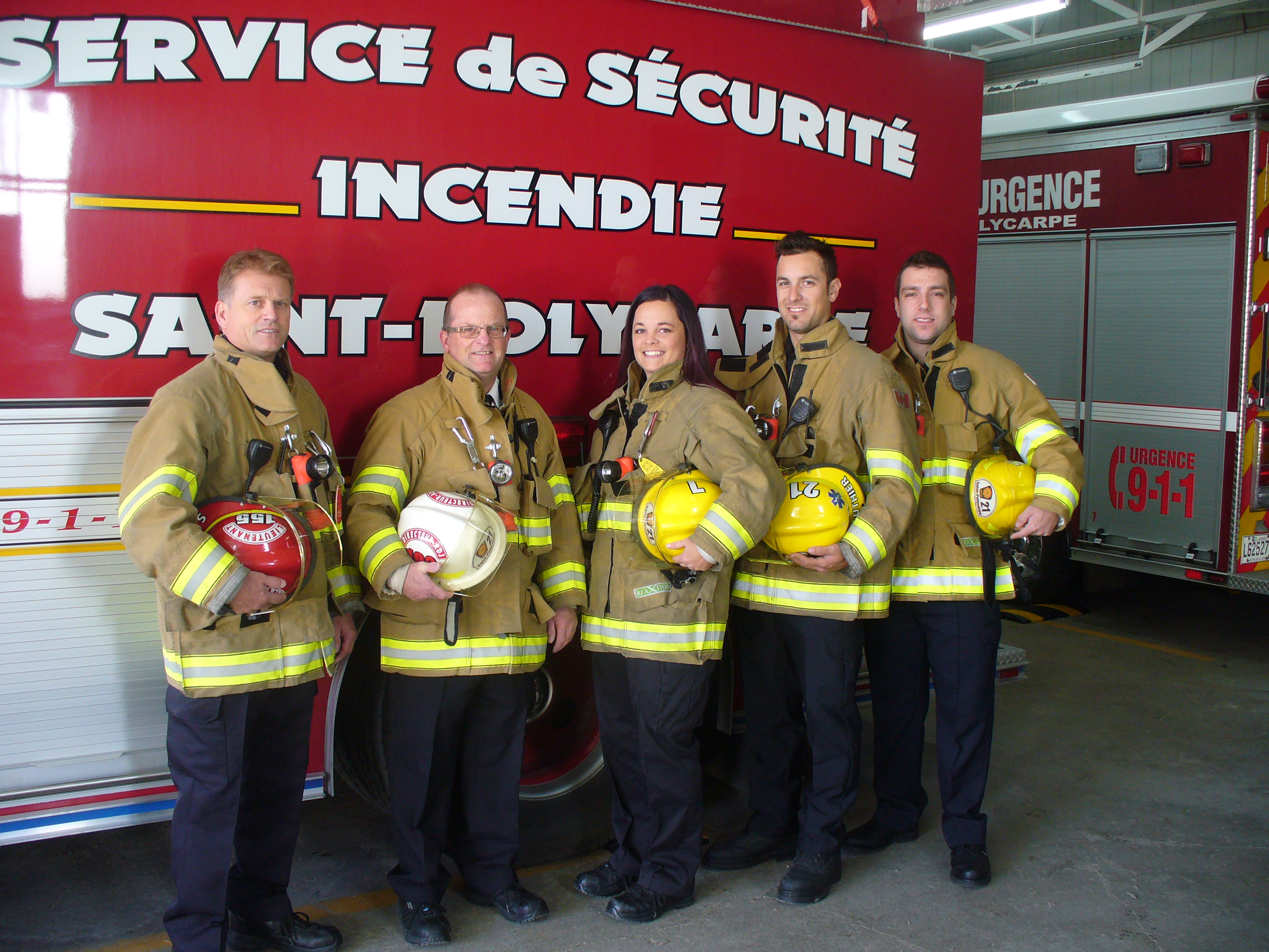 Les Gauthier, une famille de pompiers depuis 40 ans