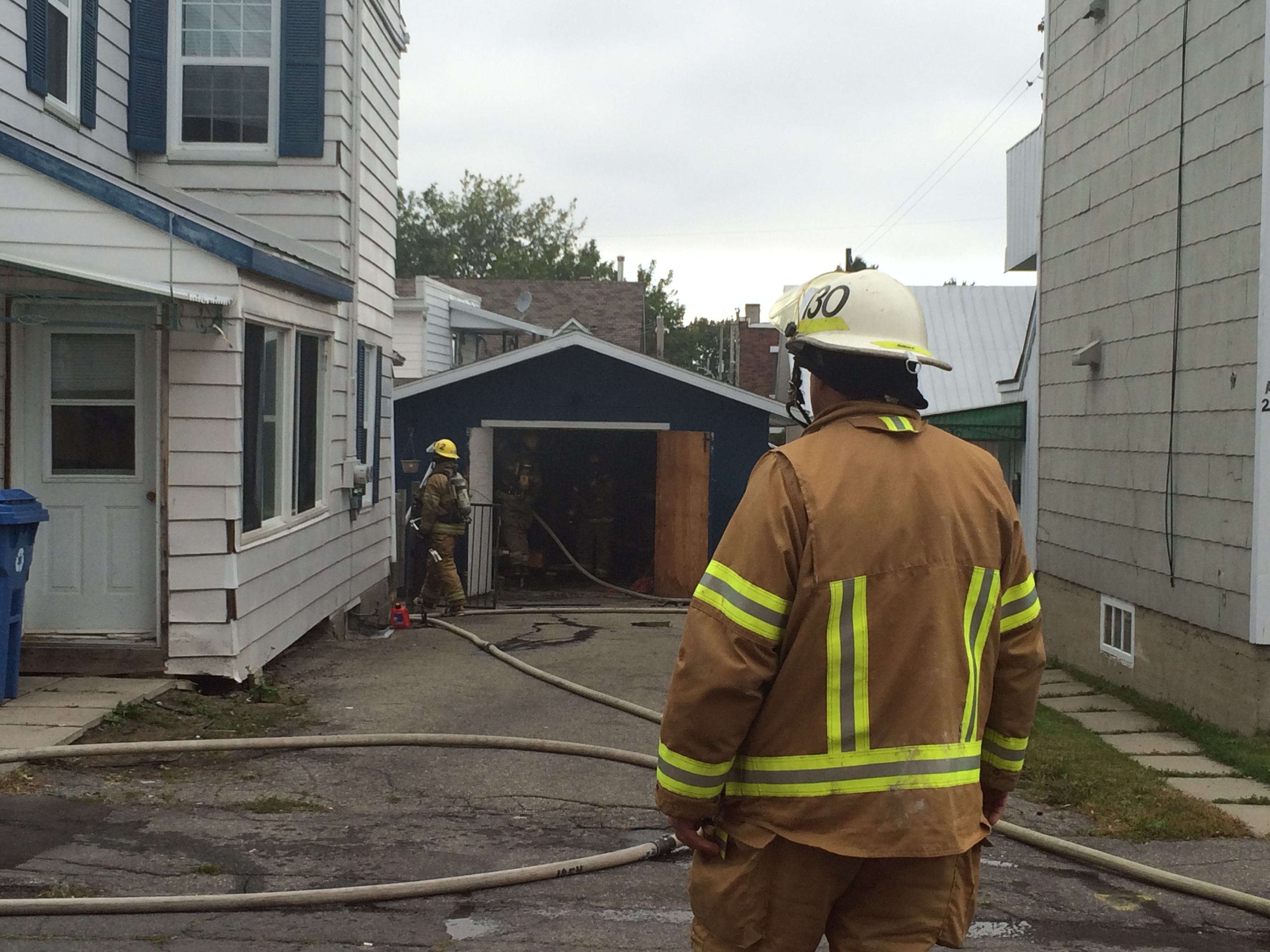 Incendie sur la rue Saint-Joseph