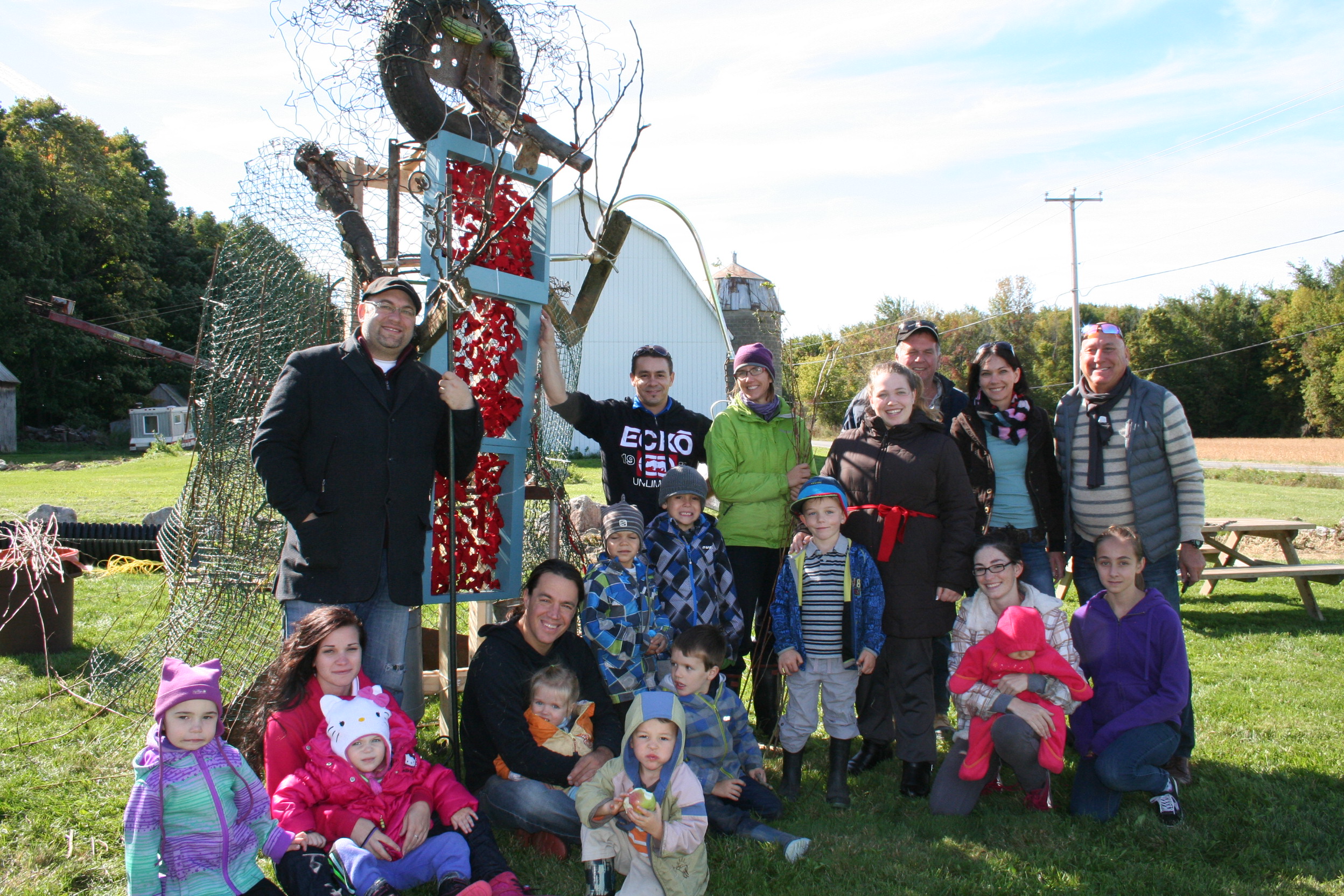 Invitation à rencontrer 14 épouvantails géants