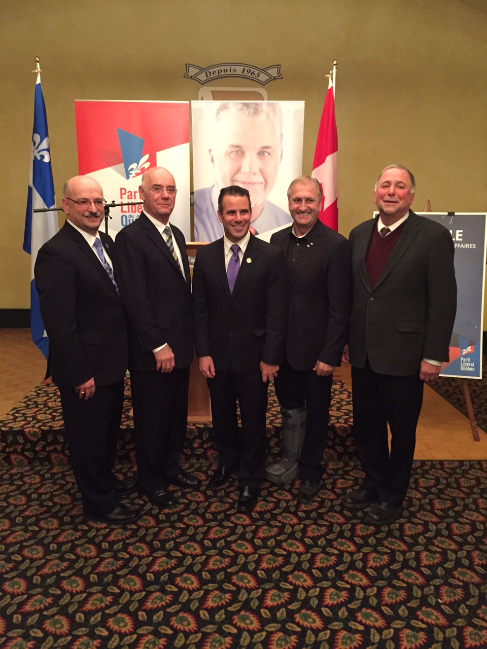 Plus de 300 participants au cocktail de financement libéral