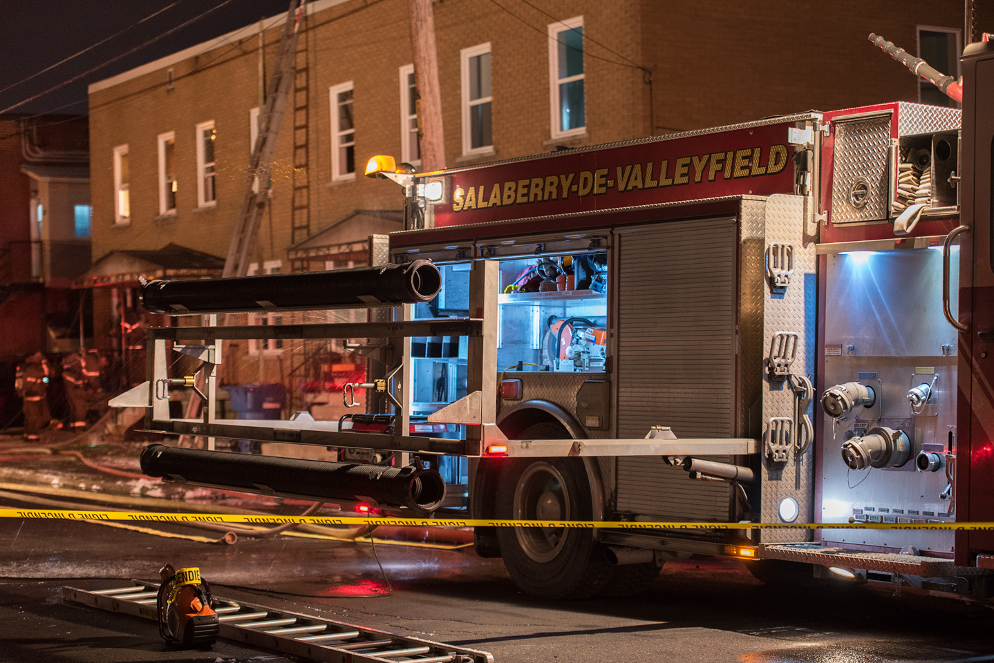 Une friteuse cause un incendie majeur