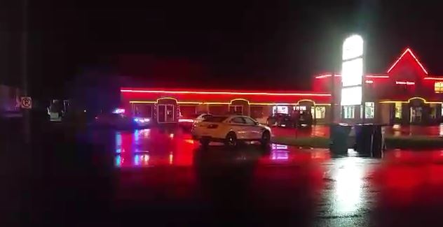 La victime hors de danger