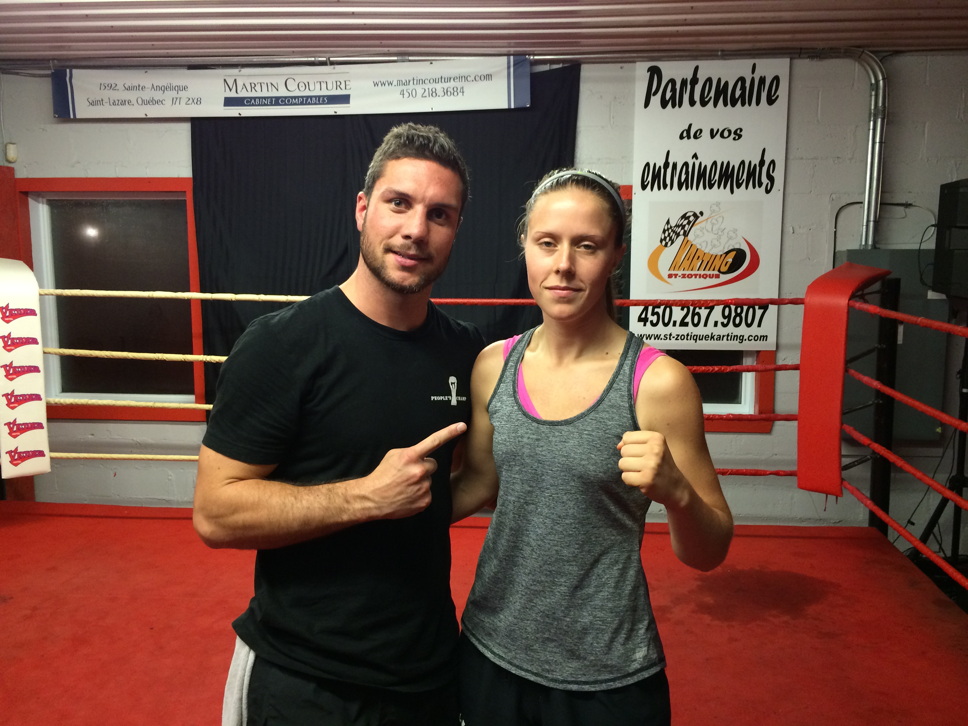 Kassandra Galarneau fait tomber sa rivale