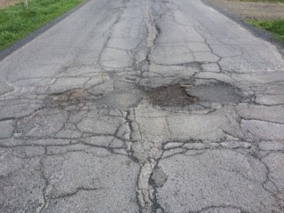 Une route d’Ormstown parmi les pires au Québec