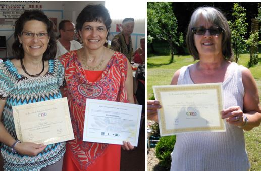 Deux gagnantes dans un concours de composition en espagnol