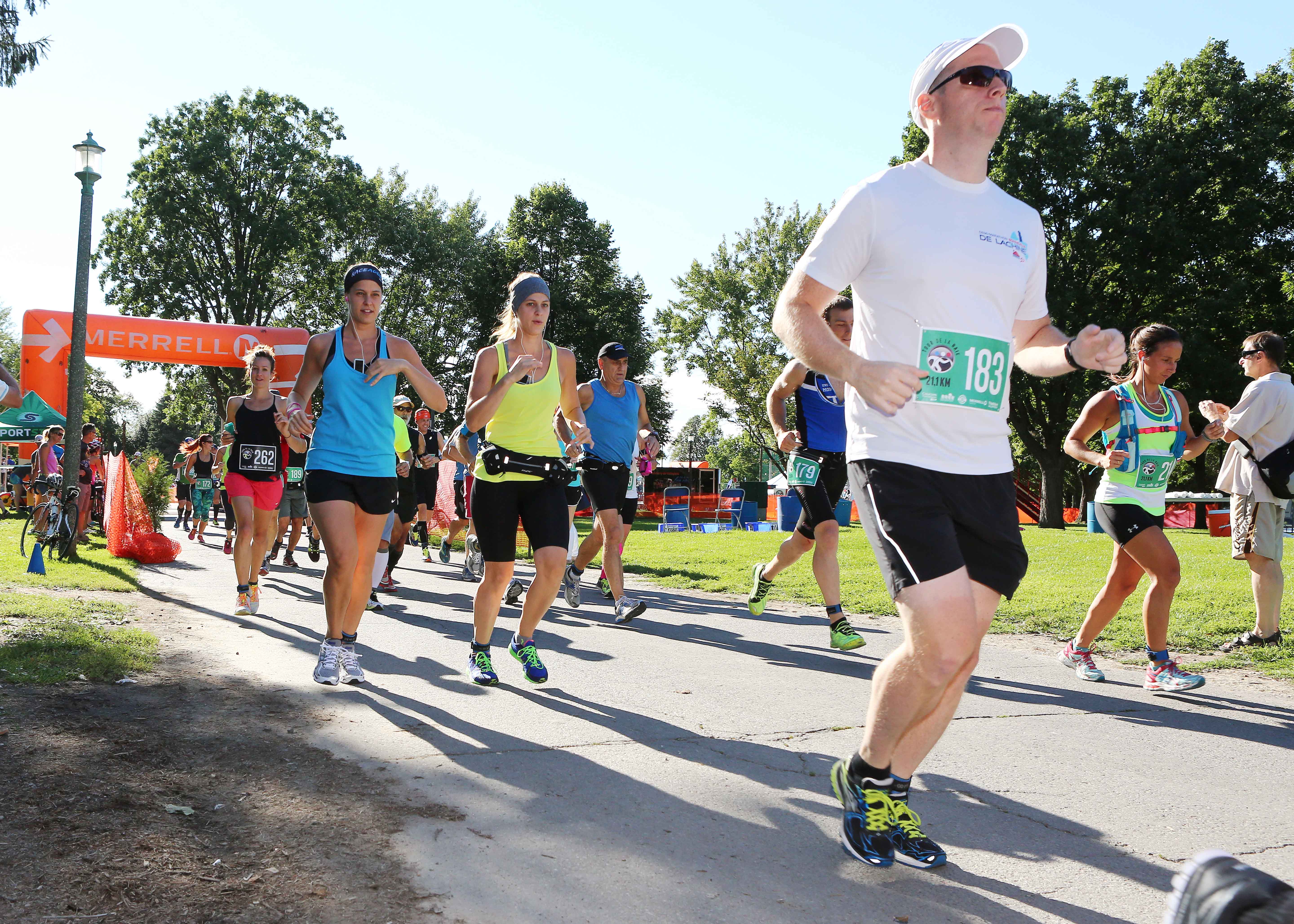 Des journalistes en forme