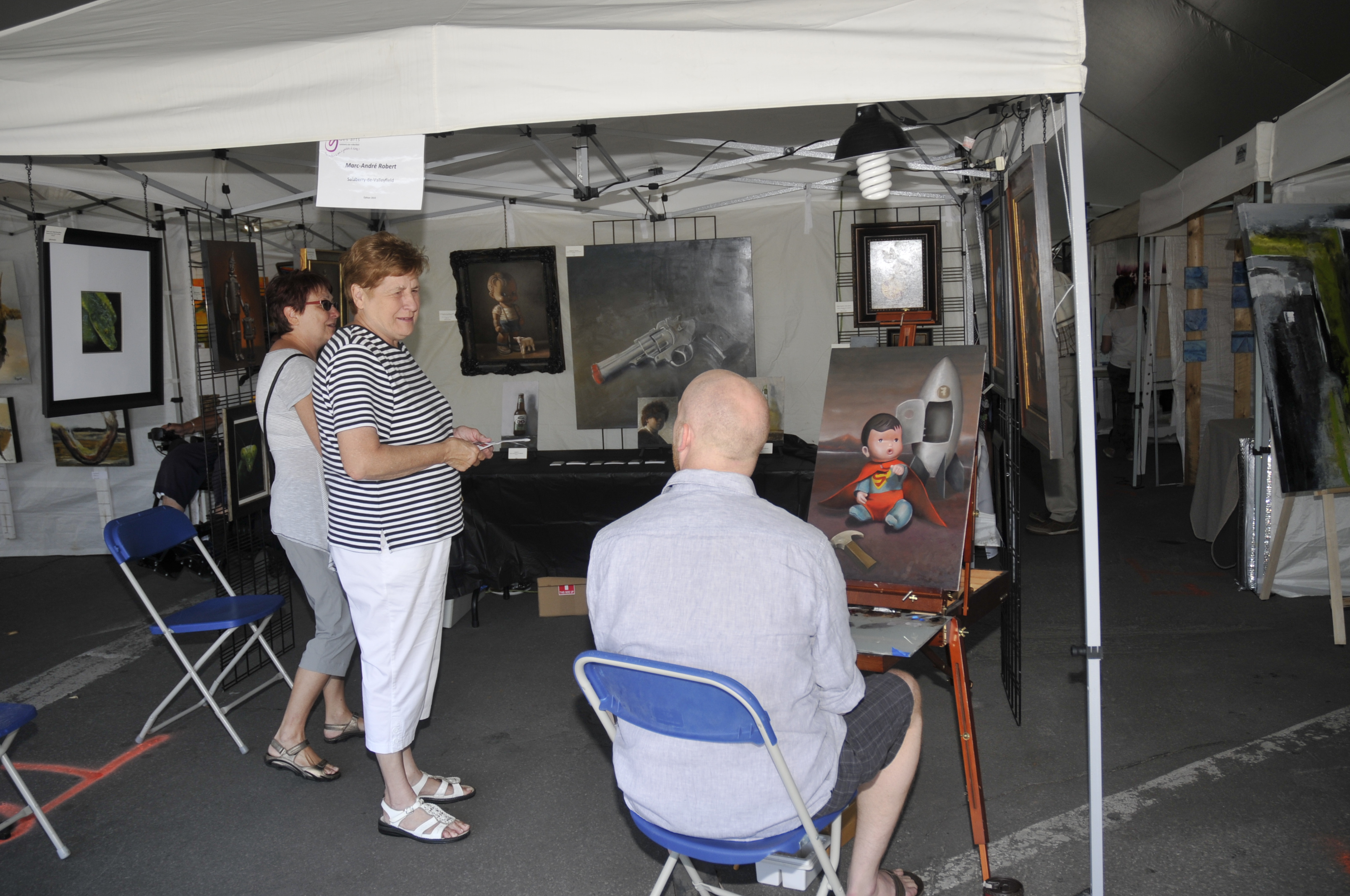 Des œuvres d&rsquo;art dans le parc Sauvé