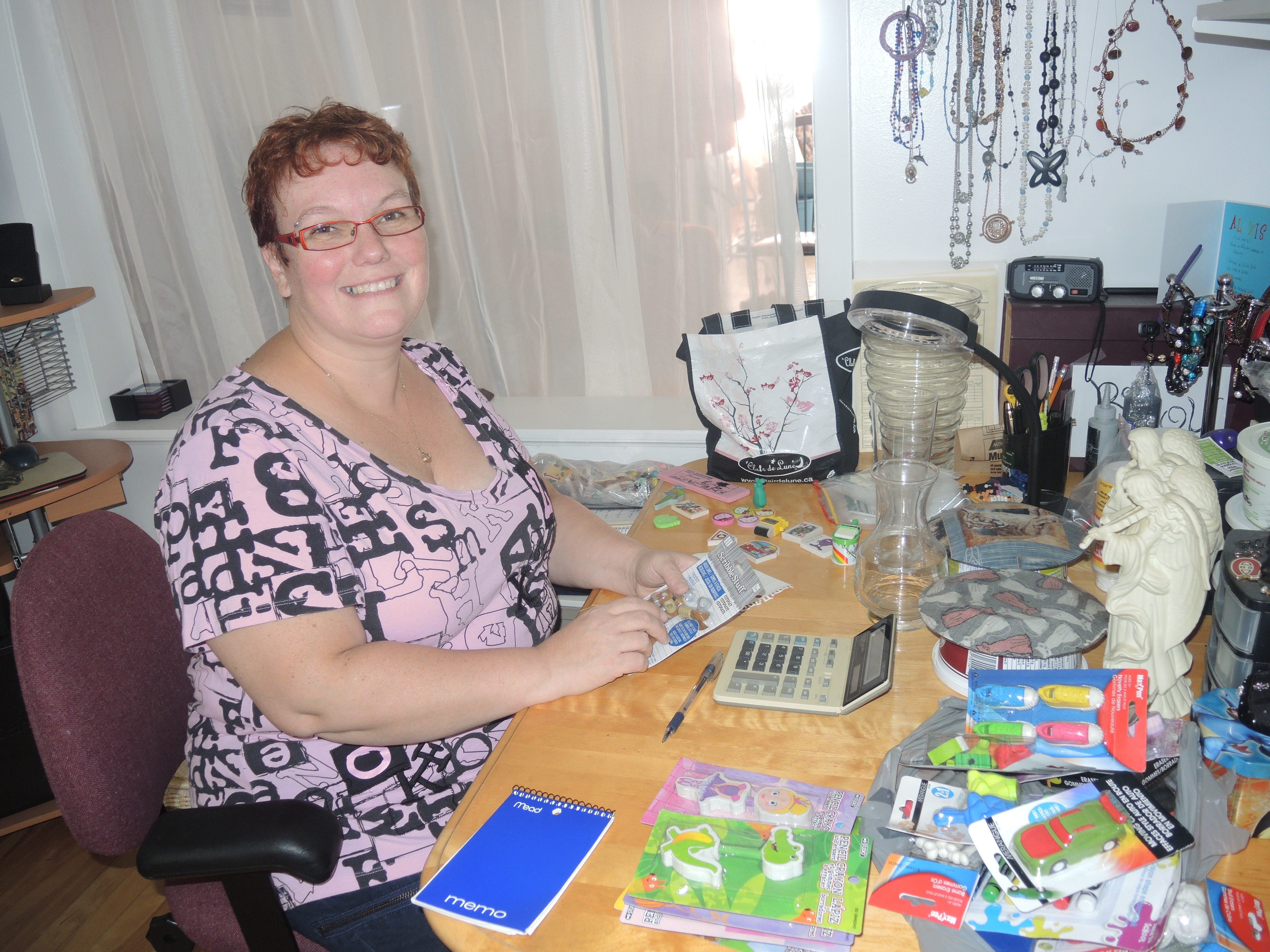 Une Campivallensienne conserve près de 5000 gommes à effacer