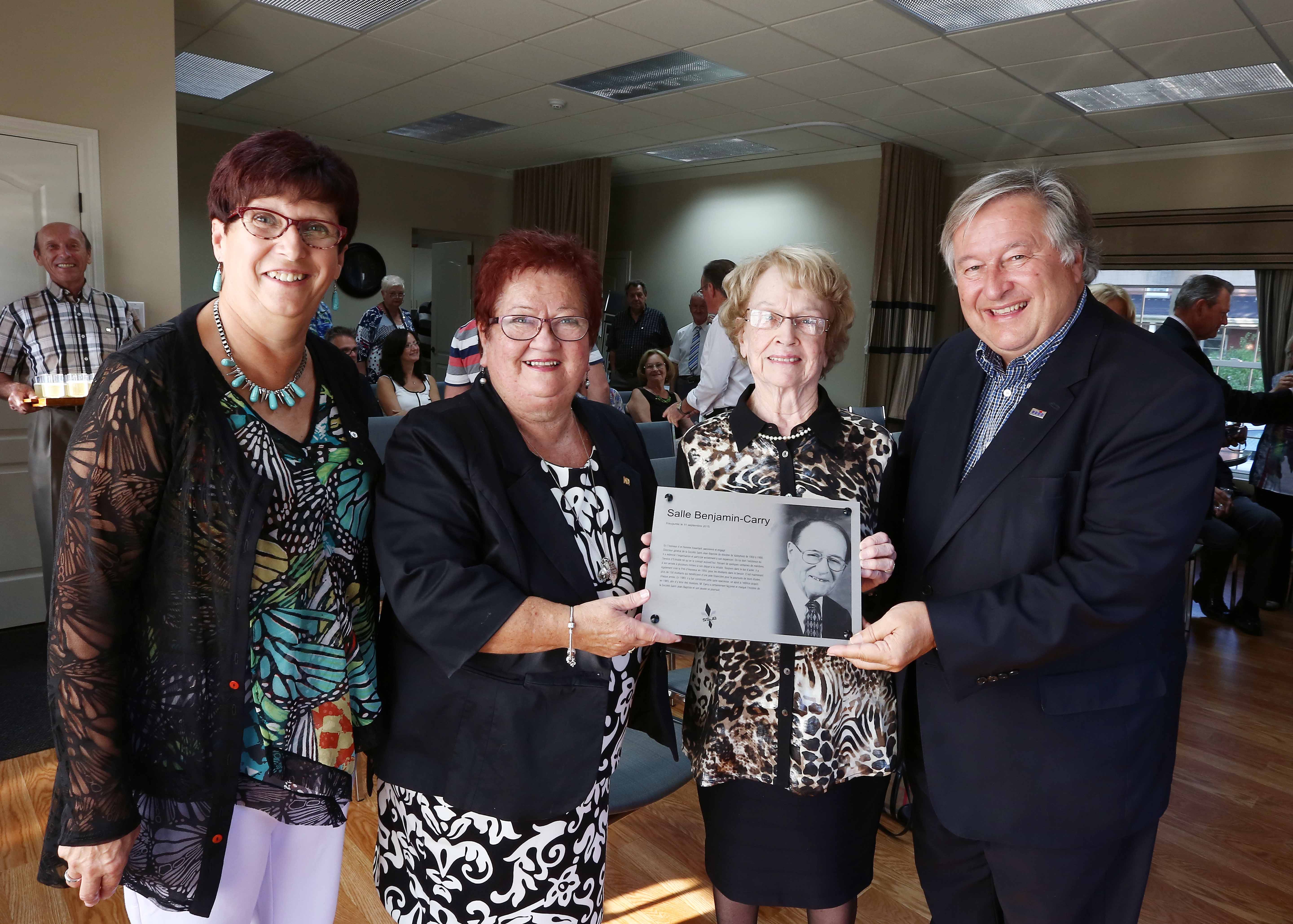 Benjamin Carry, un bâtisseur pour  la Société Saint-Jean-Baptiste