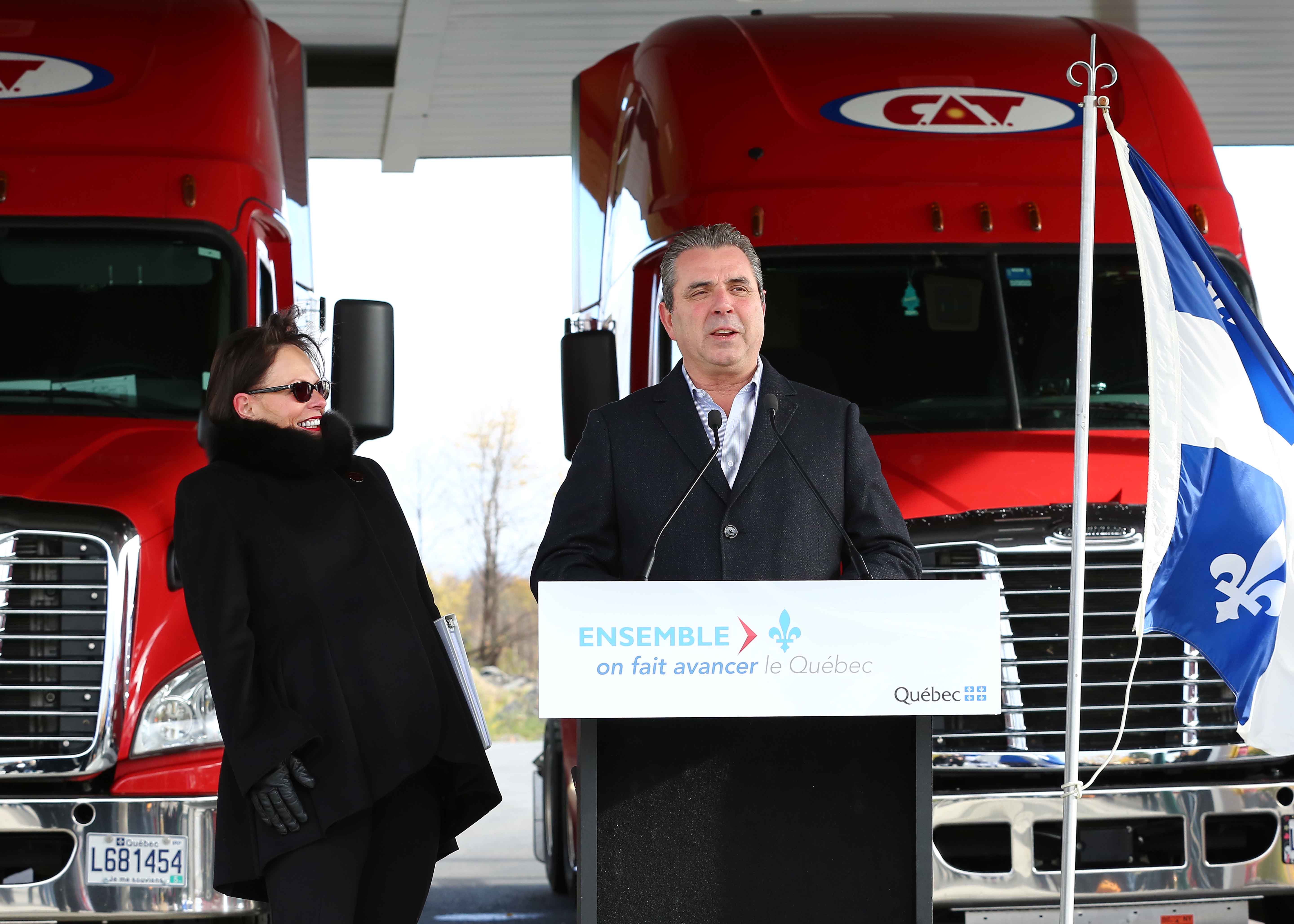Plus de 4 millions $ pour l&rsquo;achat de 69 camions au gaz naturel