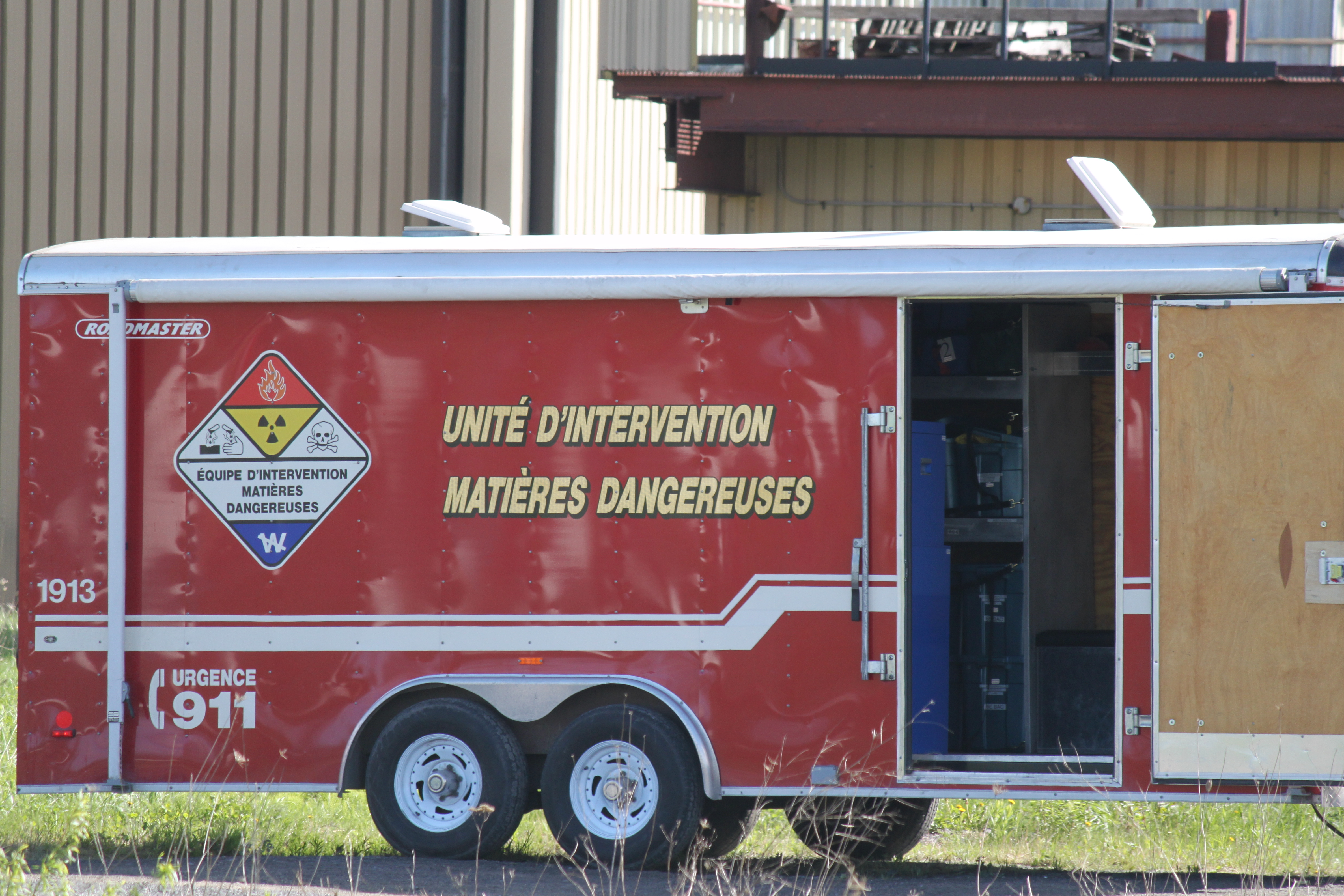 Valleyfield largue son unité d&rsquo;intervention des matières dangereuses