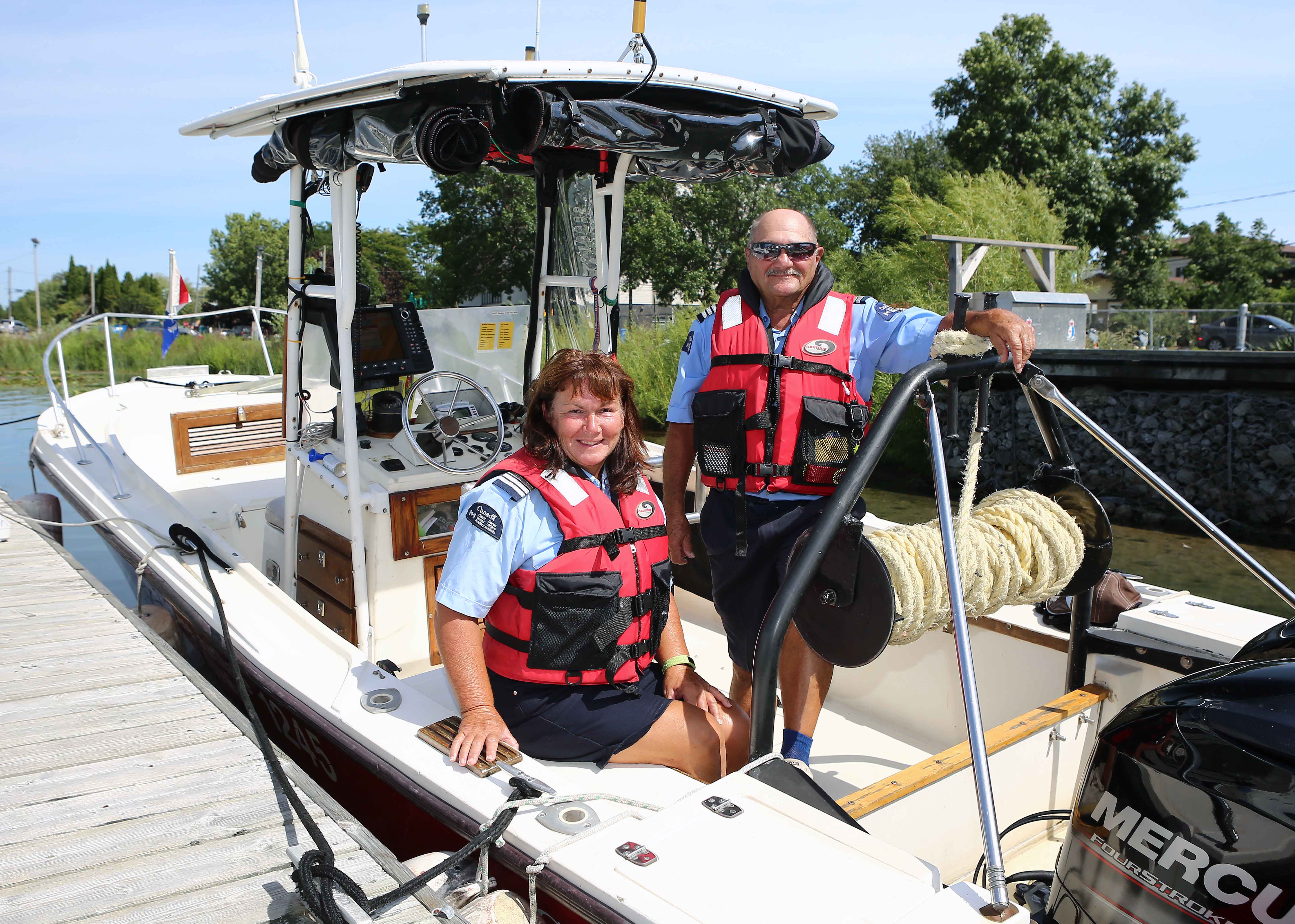 Image illustrant l'article: La garde côtière auxiliaire canadienne navigue à nouveau la région
