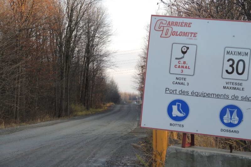 Du sable dans l&rsquo;engrenage pour l&rsquo;expansion de la Carrière Dolomite