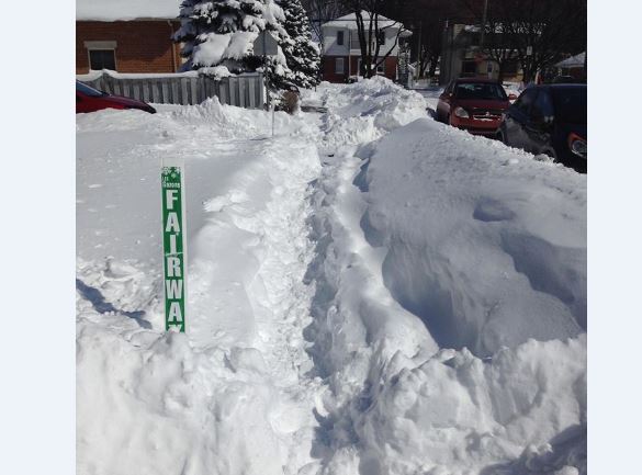 La région a reçu entre 50 et 81 cm de neige en deux jours
