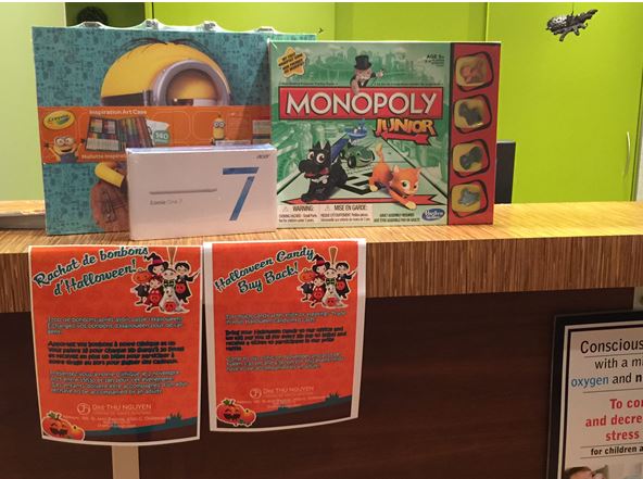 Chateauguay Dental Clinic To Buyback Halloween Candy