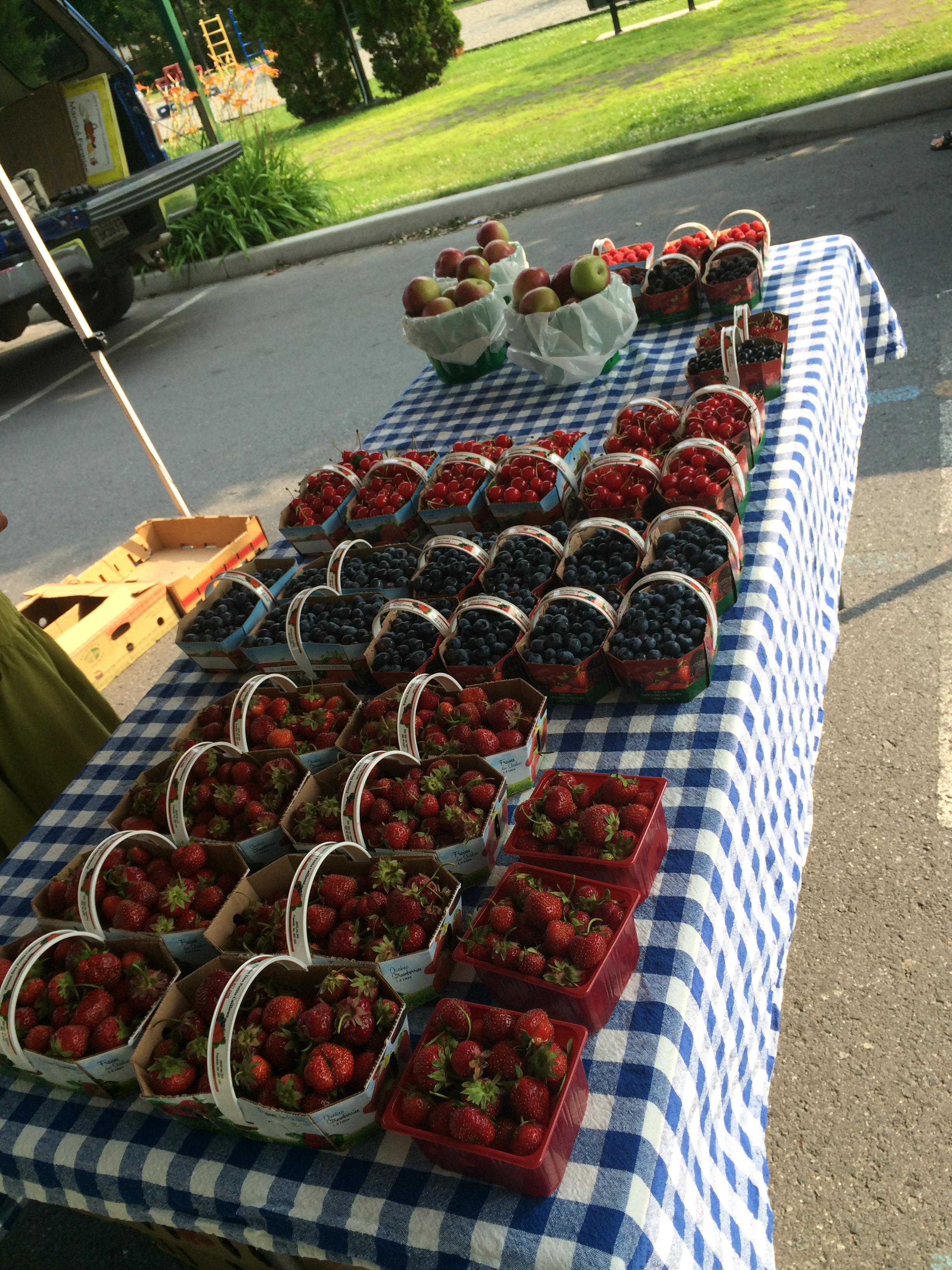 Le retour du marché fermier est prévu en mai