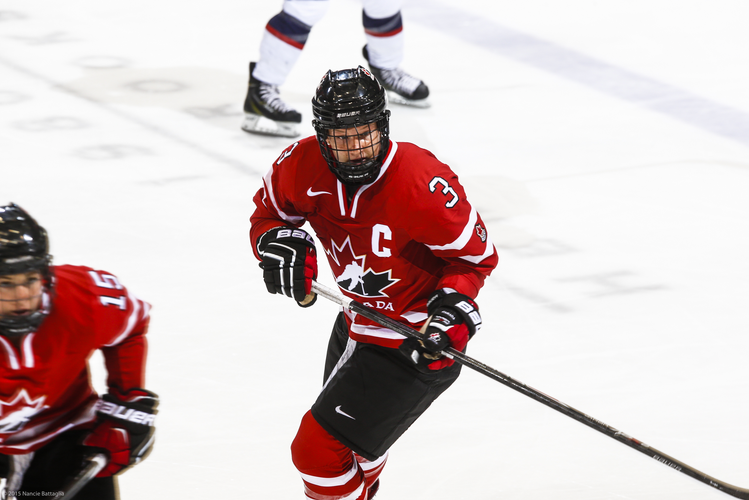 A pivotal year for the hockey player, Sarah Lefort