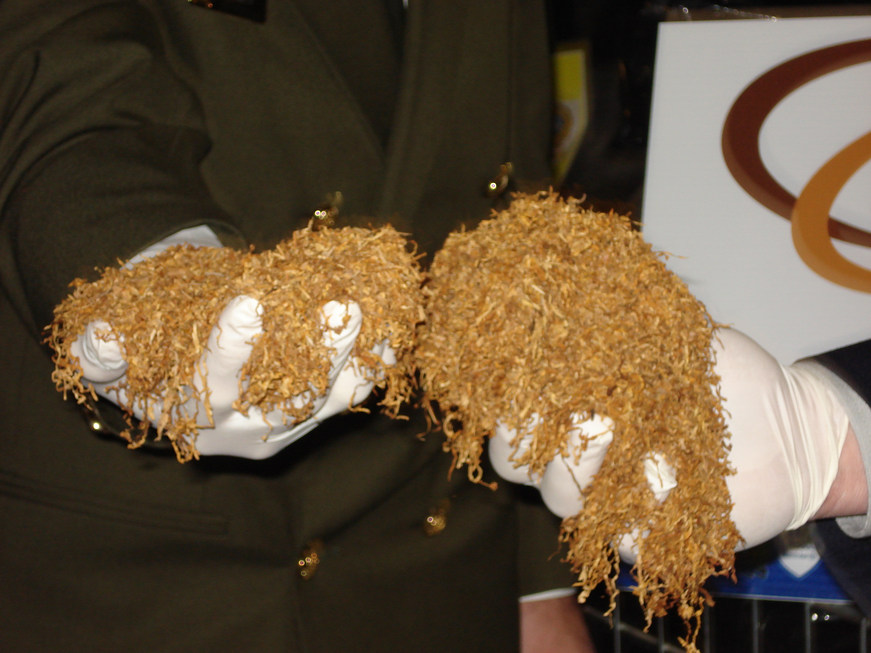 Bulk tobacco seized in Sainte-Barbe