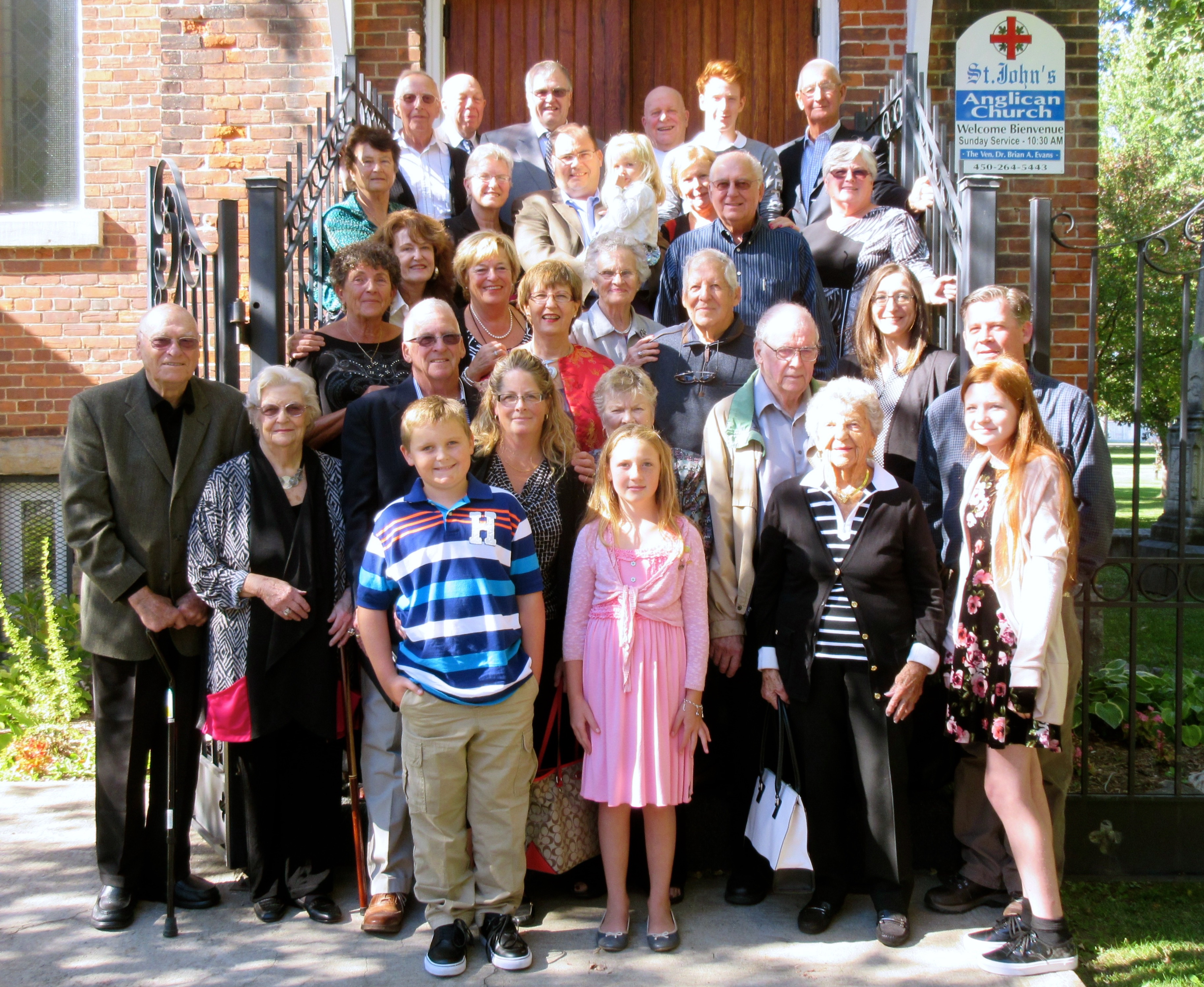 A Memorial Held for the Grant Family