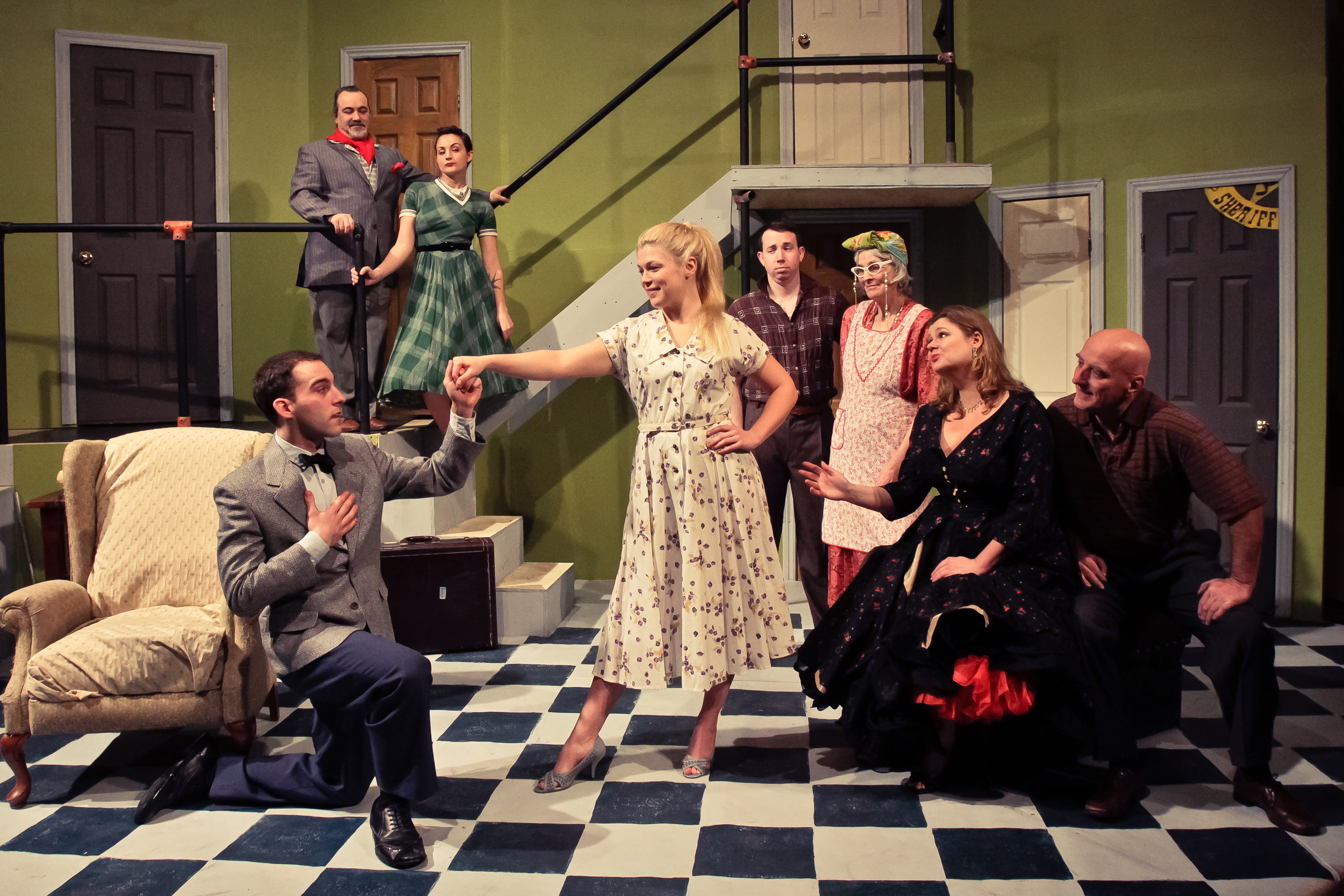 Moon Over Buffalo Comes to Huntingdon’s Grove Hall