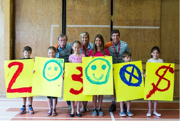 Local Cyclists Raise Over $40,000 for Elementary Schools