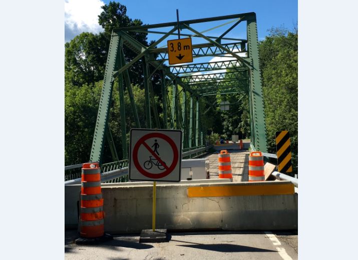 Dewittville Bridge Still Closed