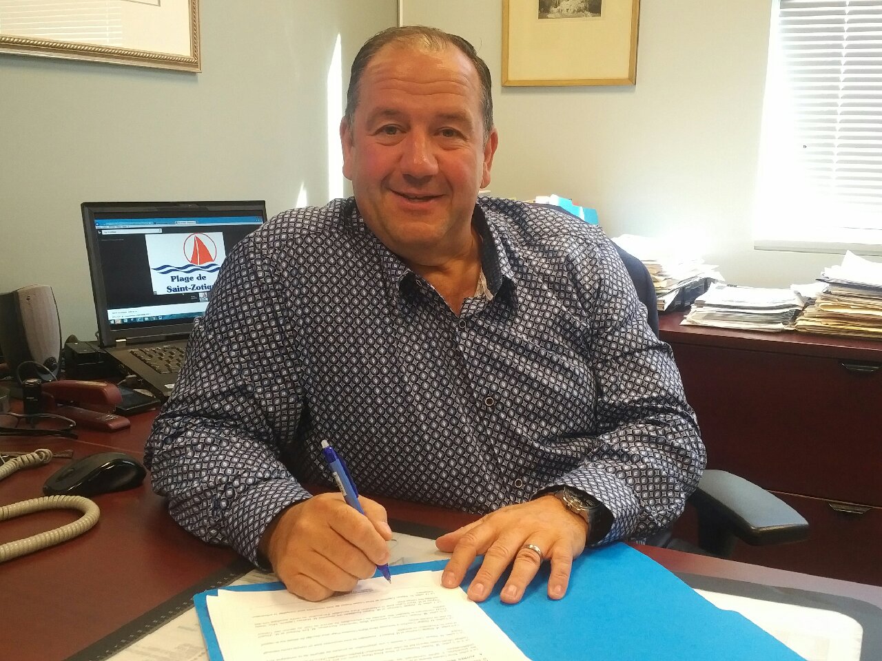 Réjean Cauchon brigue un deuxième mandat dans le district 6