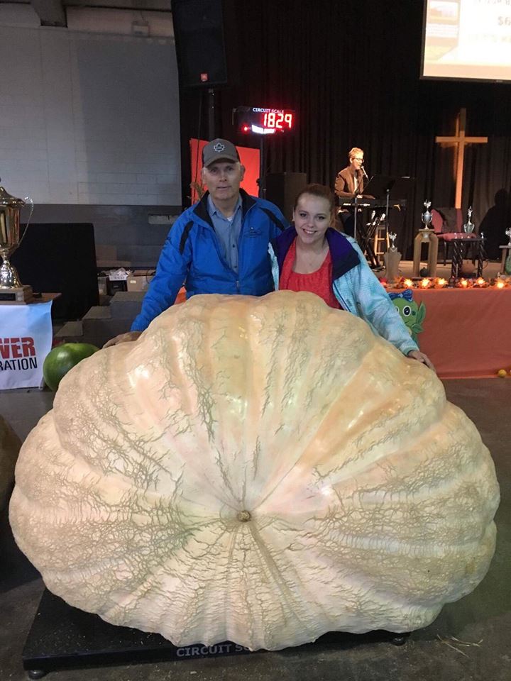 A passion for giant pumpkins