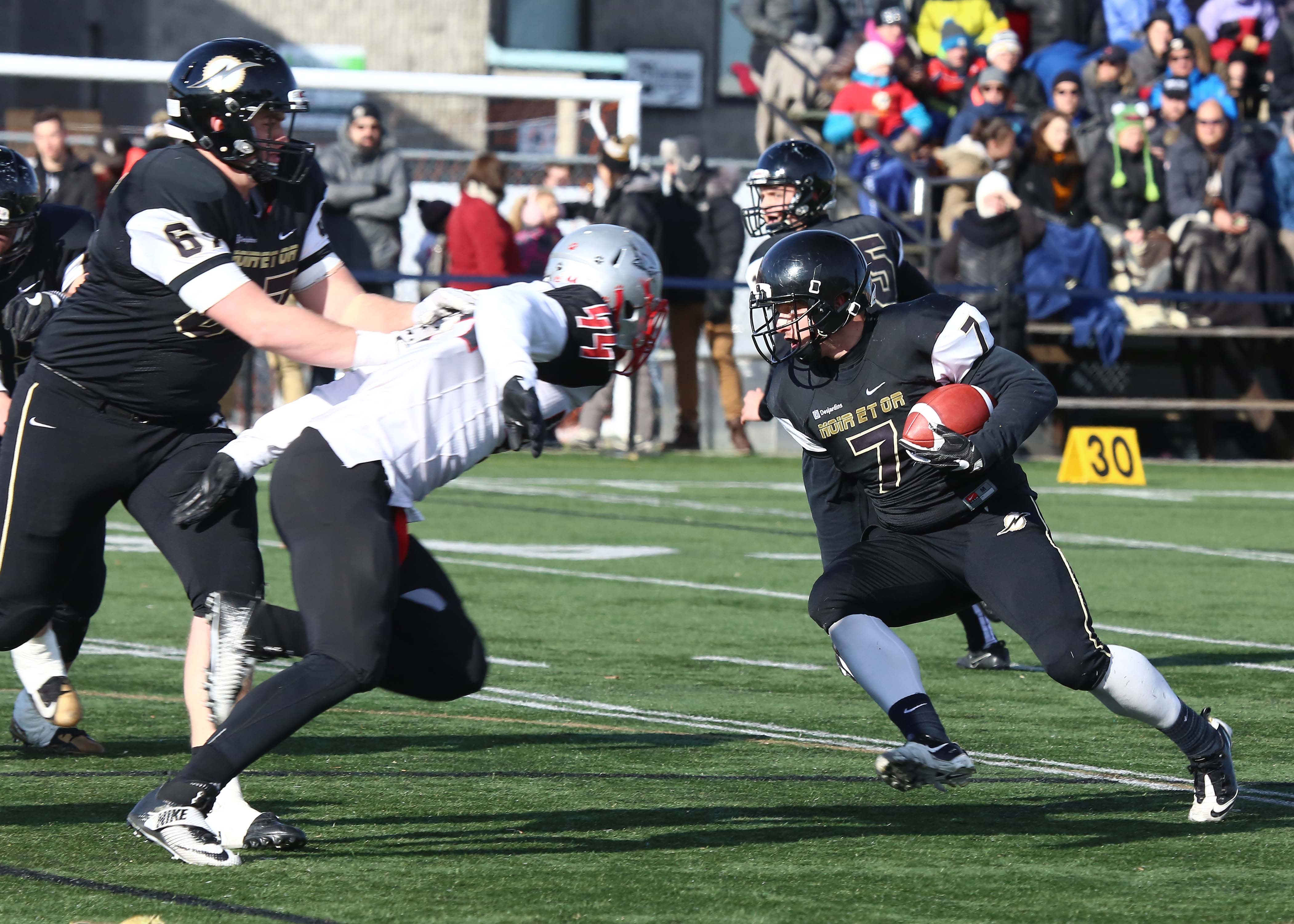 Le Noir et Or griffe les Lynx