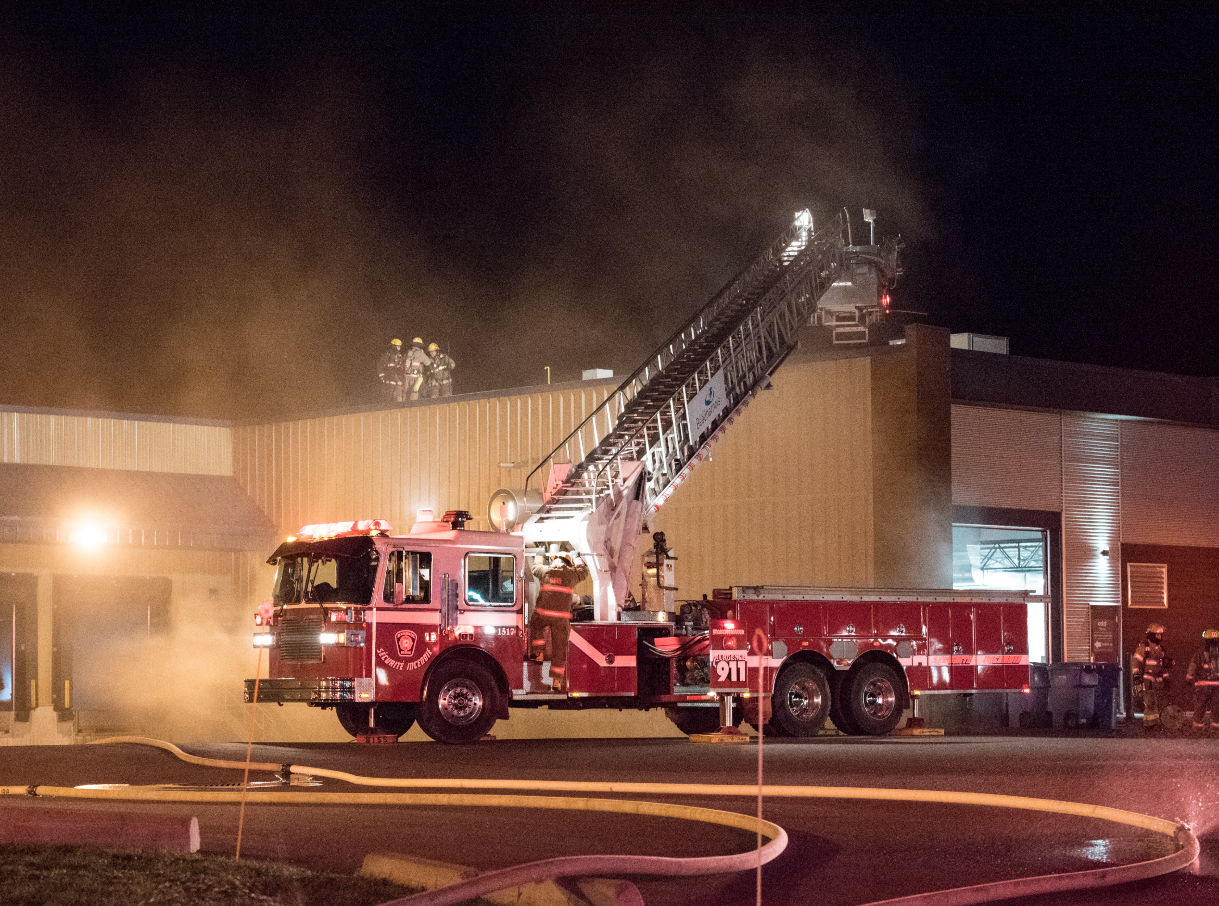 Incendie chez Trial Design