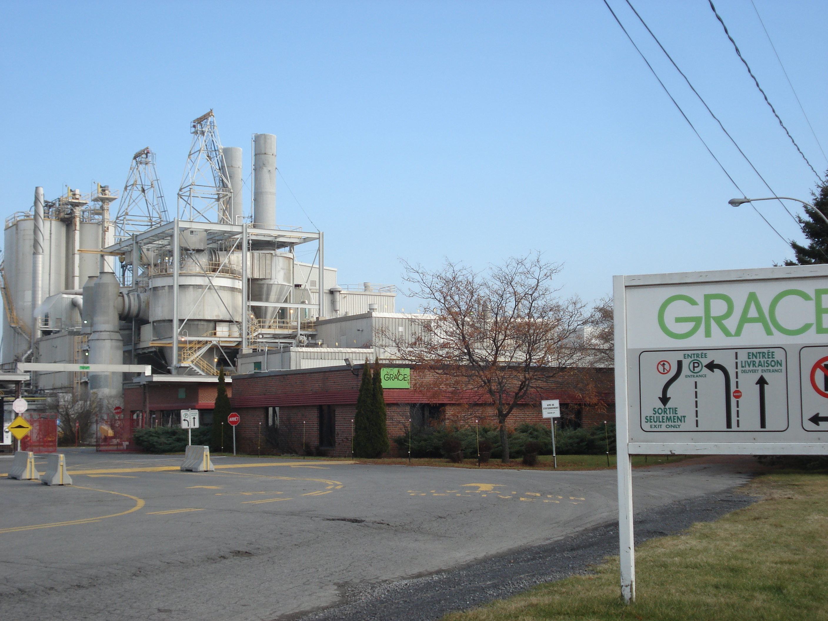 Grace Canada catalyse la vie industrielle de Valleyfield depuis 60 ans
