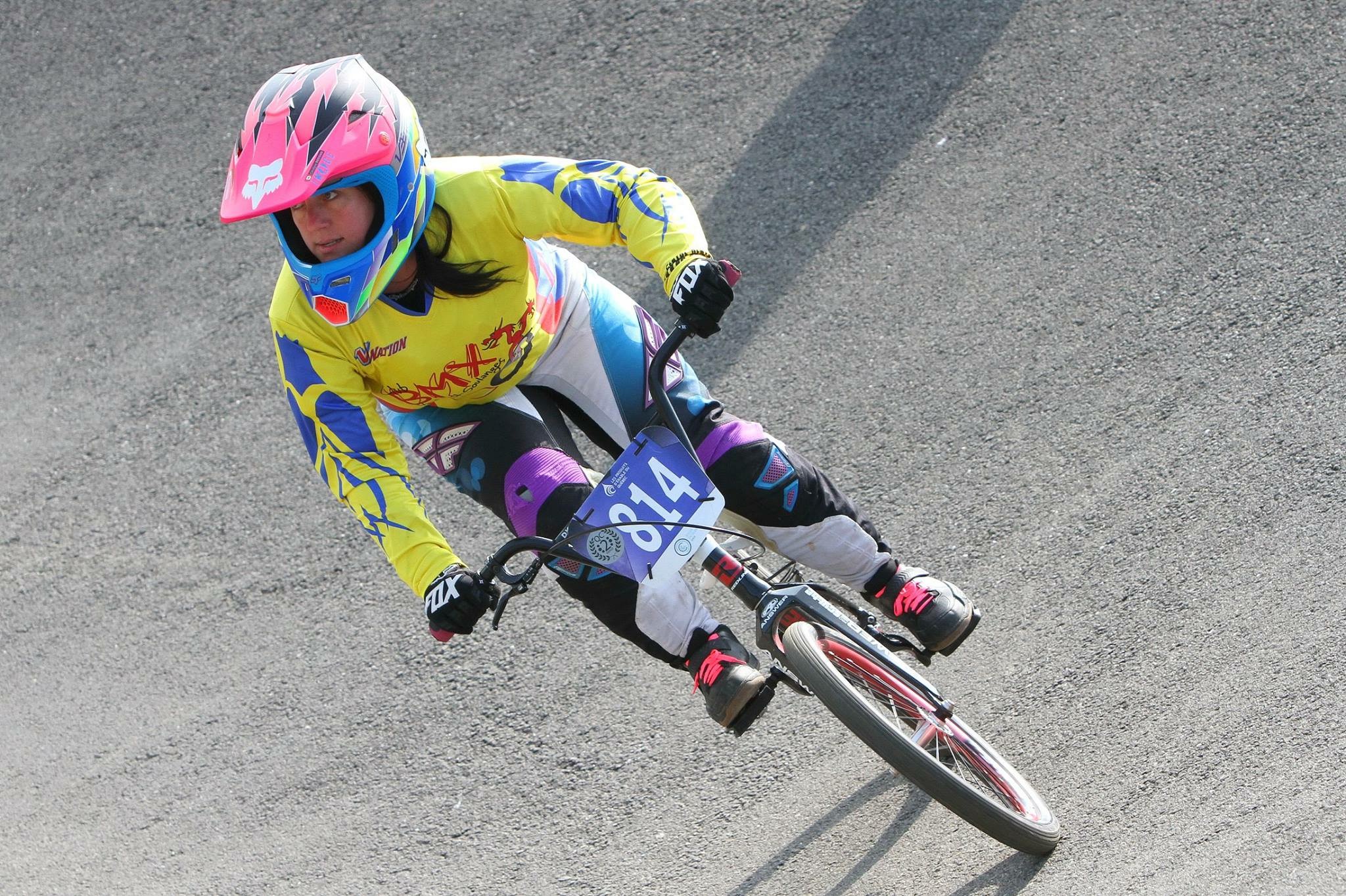 La détermination d’une championne de BMX