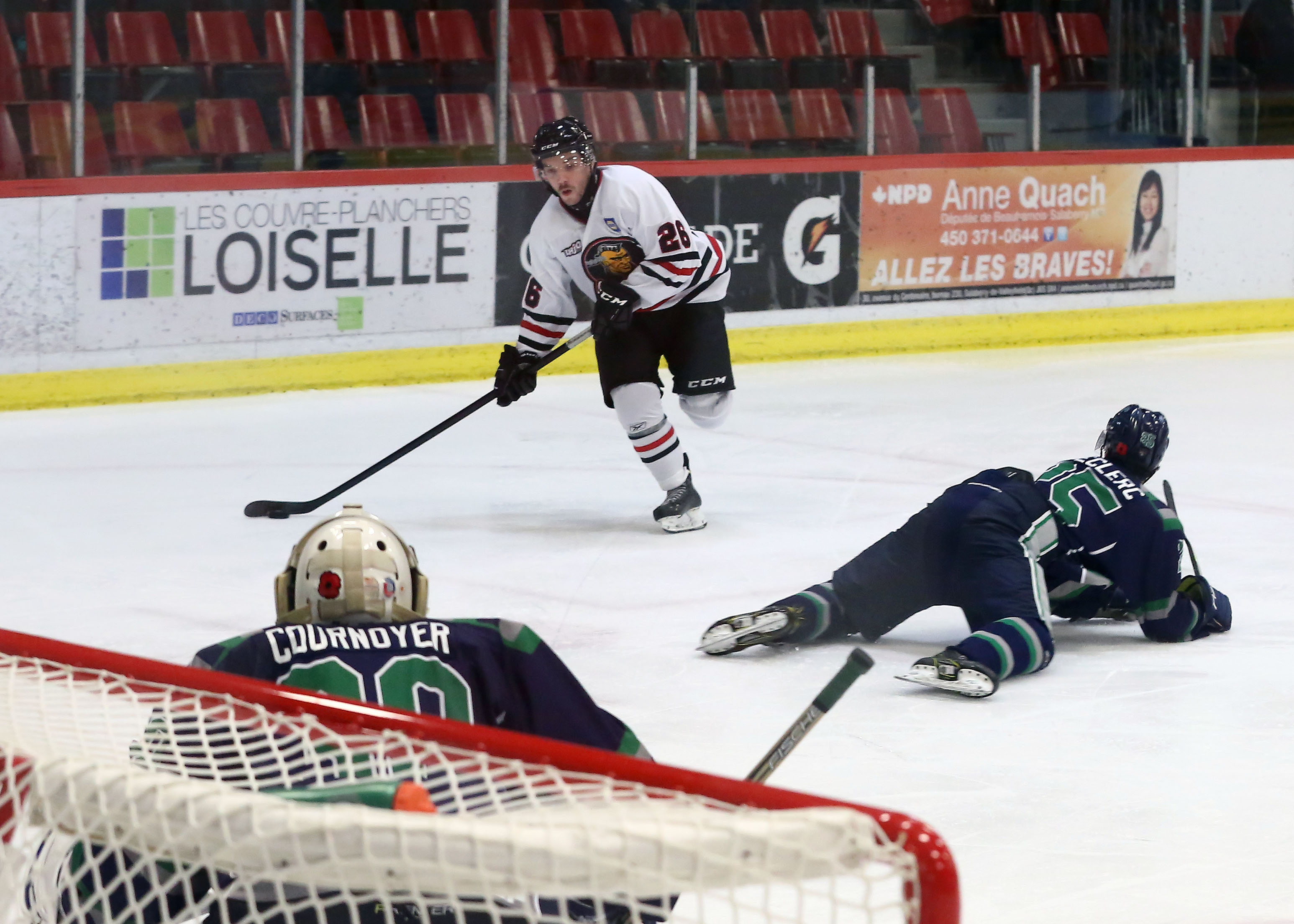Pierre-Luc Sanche martèle l’Arctic
