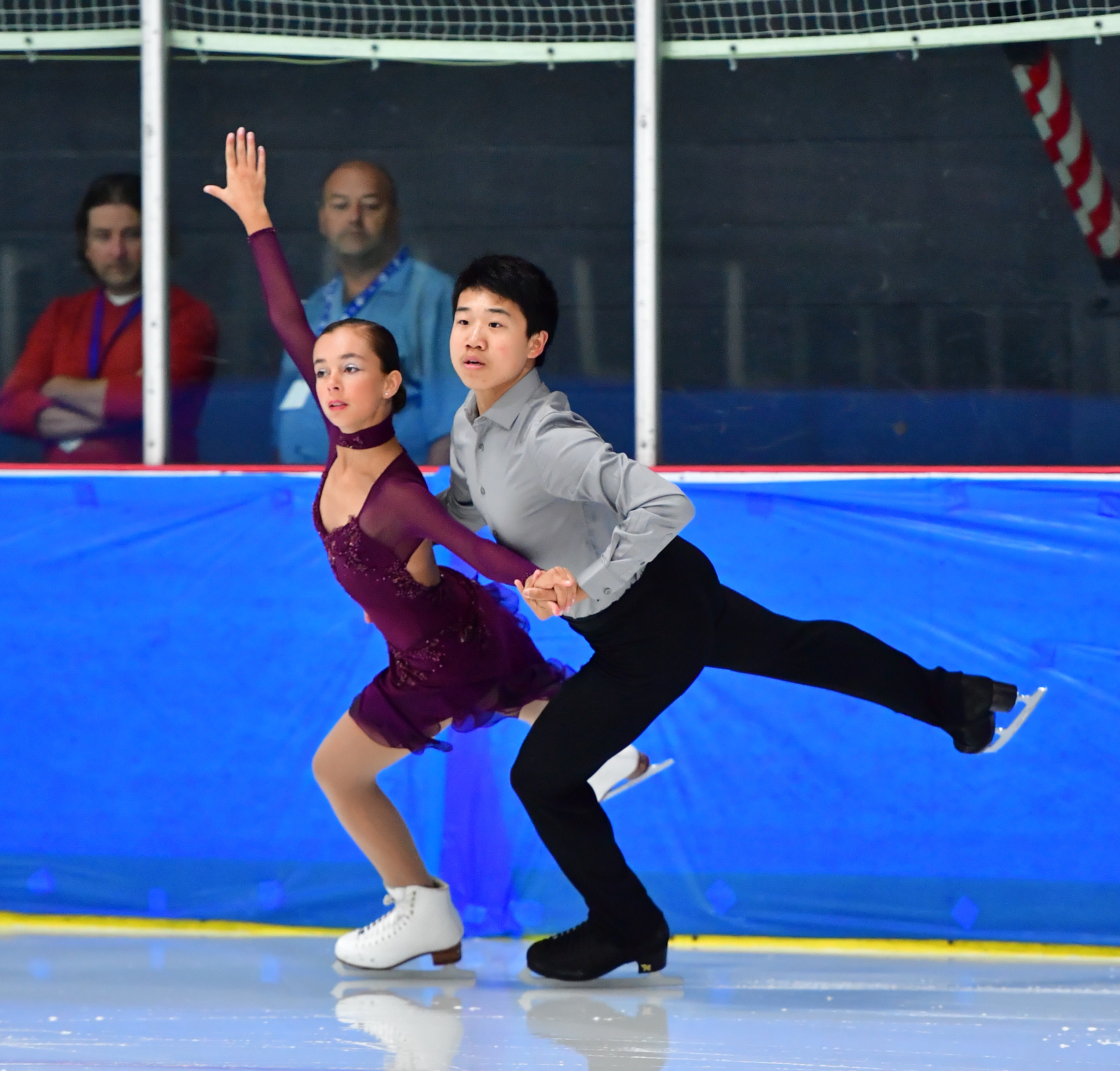 La patineuse Rosalie Groulx aux championnats canadiens à Vancouver