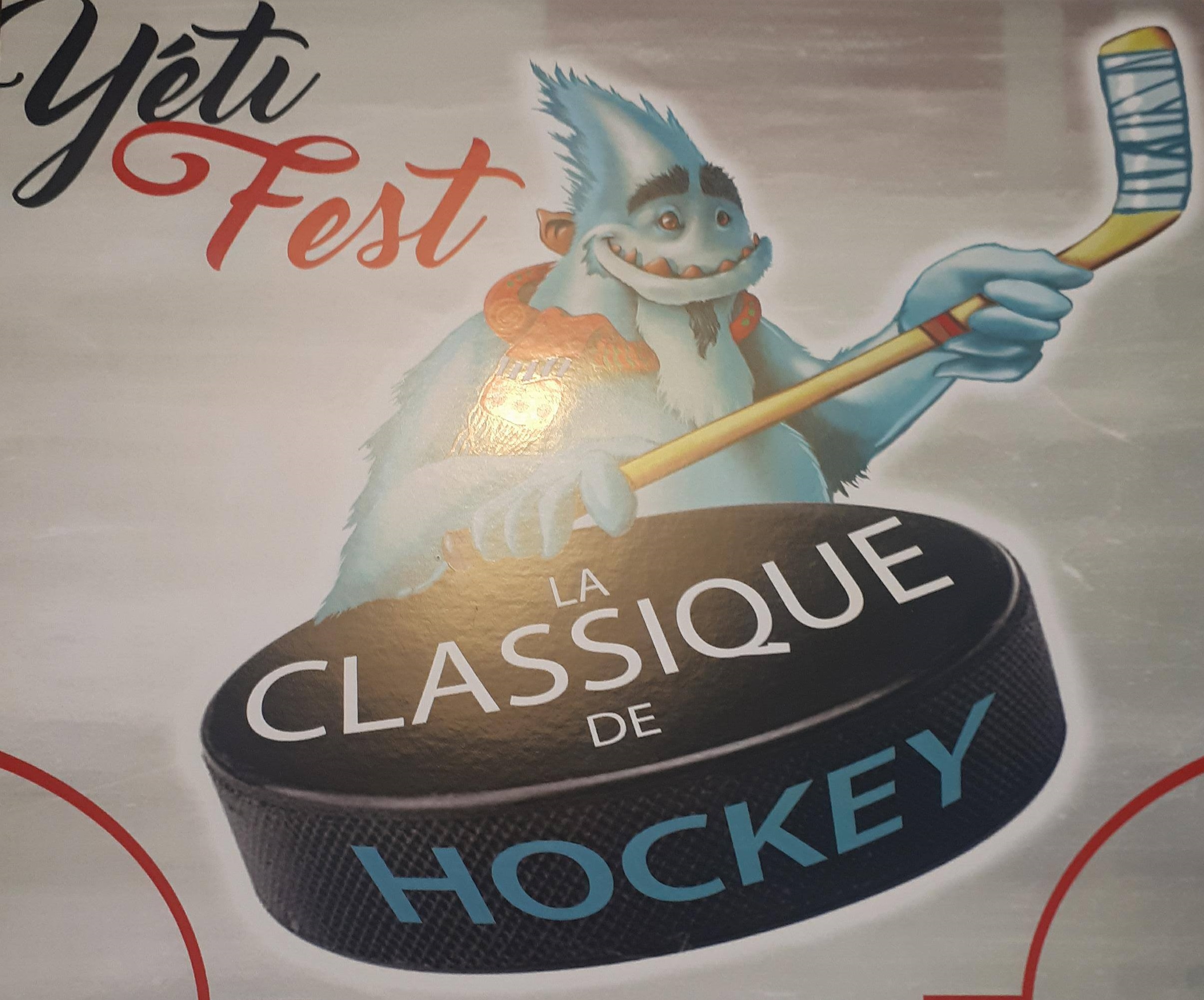 Équipes de hockey recherchées pour le Yéti Fest