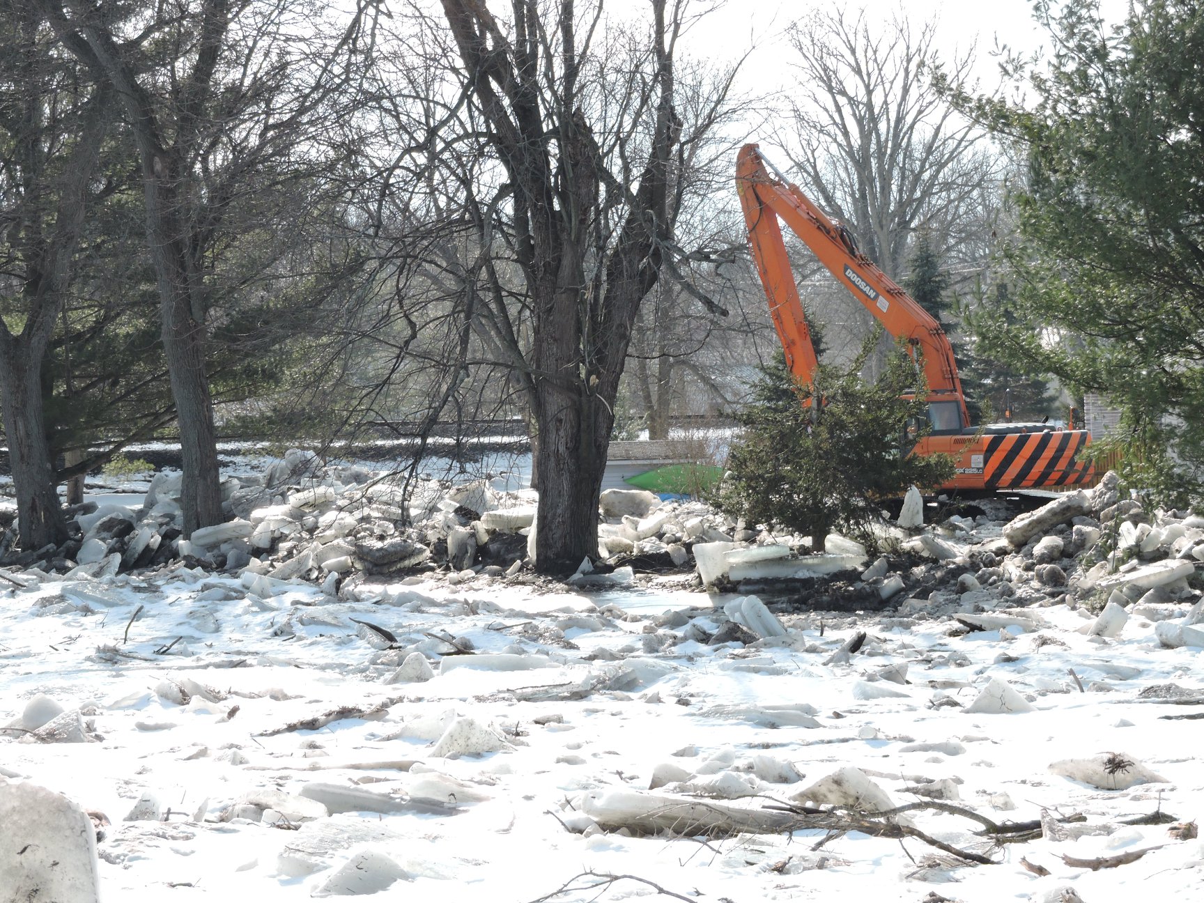 Des évacuations en raison d’inondations dans le Haut-Saint-Laurent