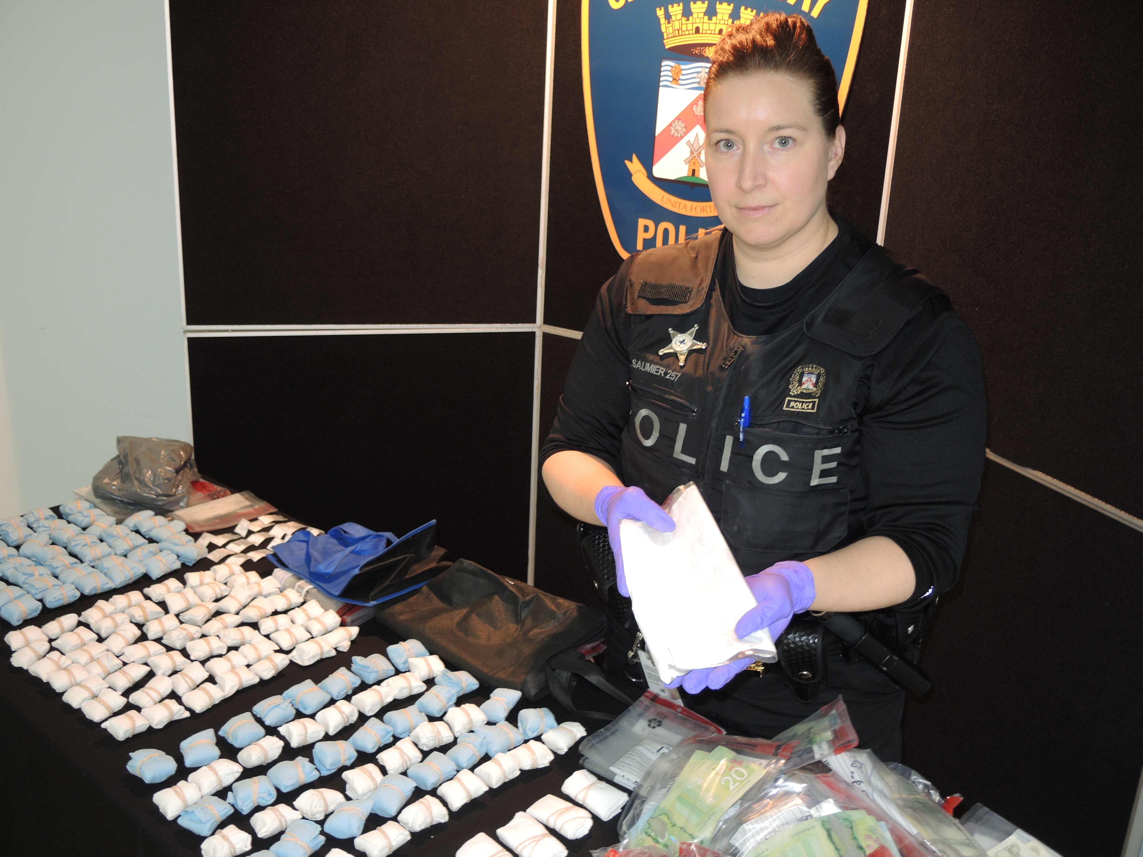 Réseau de vente de drogue démantelé à Beauharnois